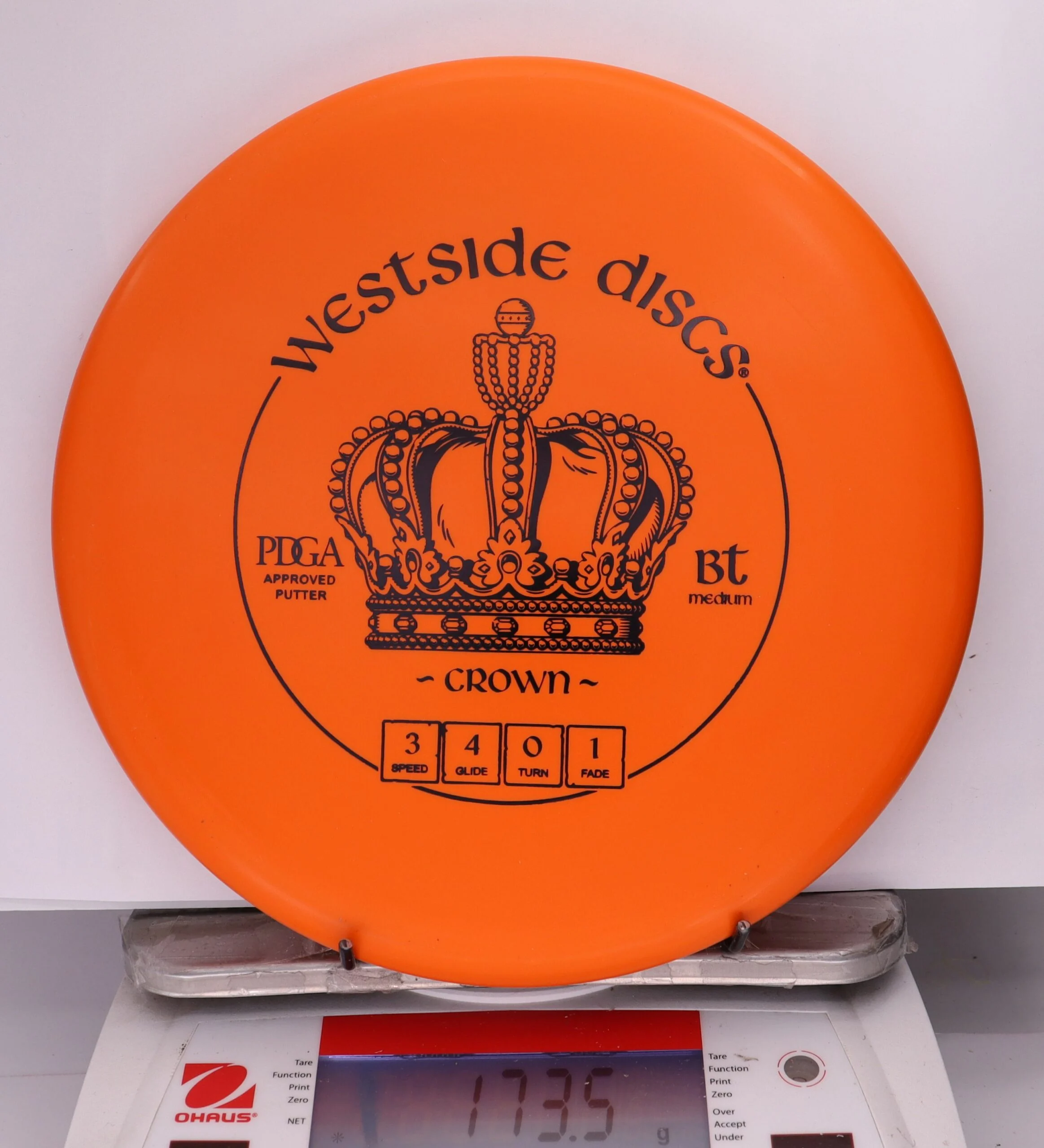 347657 Bt Medium Crown - #310 Orange, 174