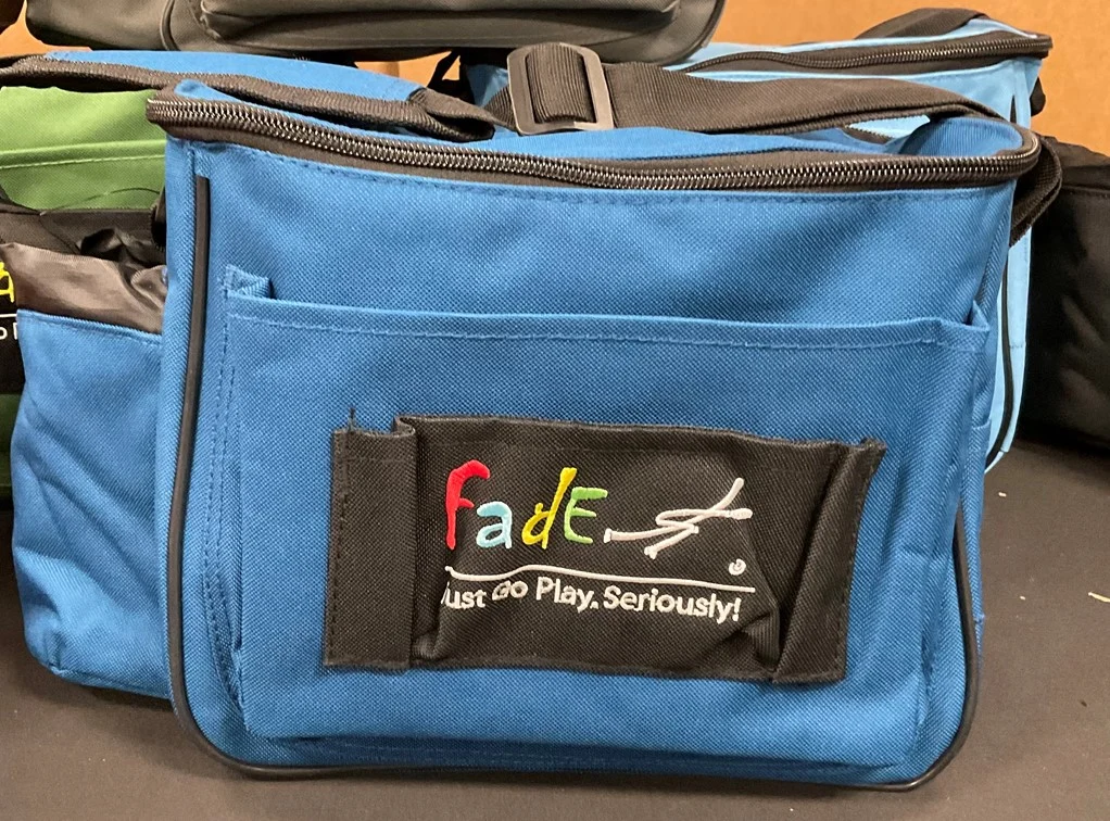 347709 Fade Lite Disc Golf Bag - Blueberry
