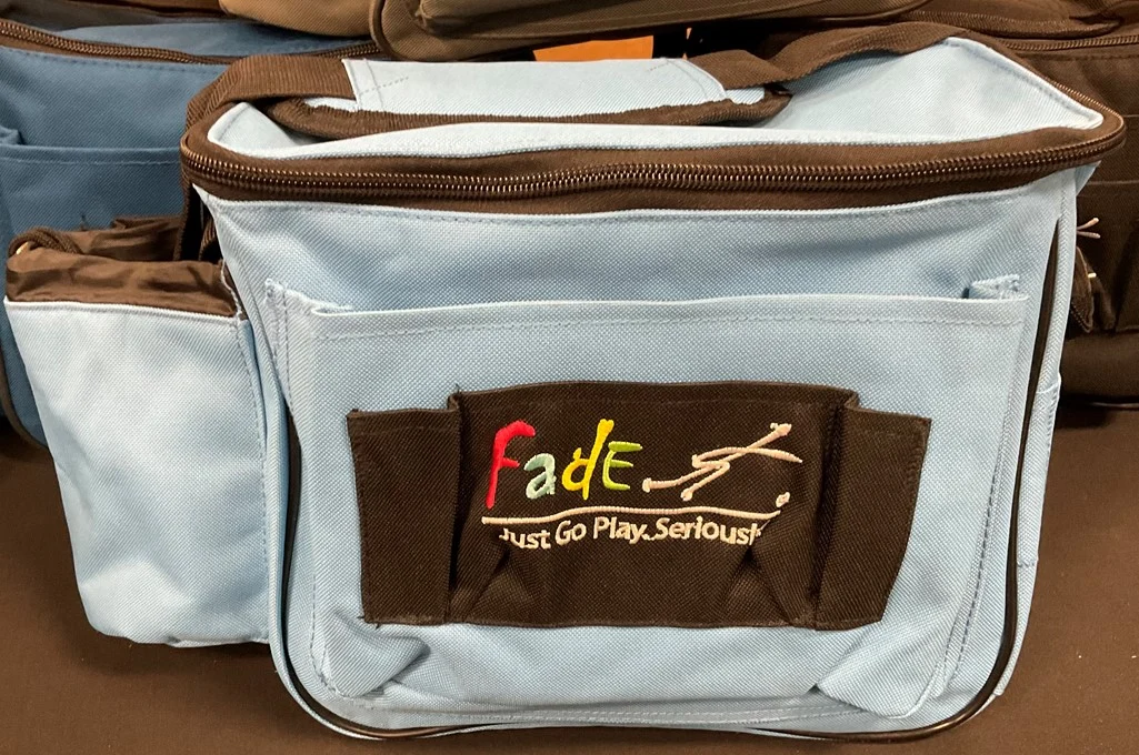 347712 Fade Lite Disc Golf Bag - Light Blue