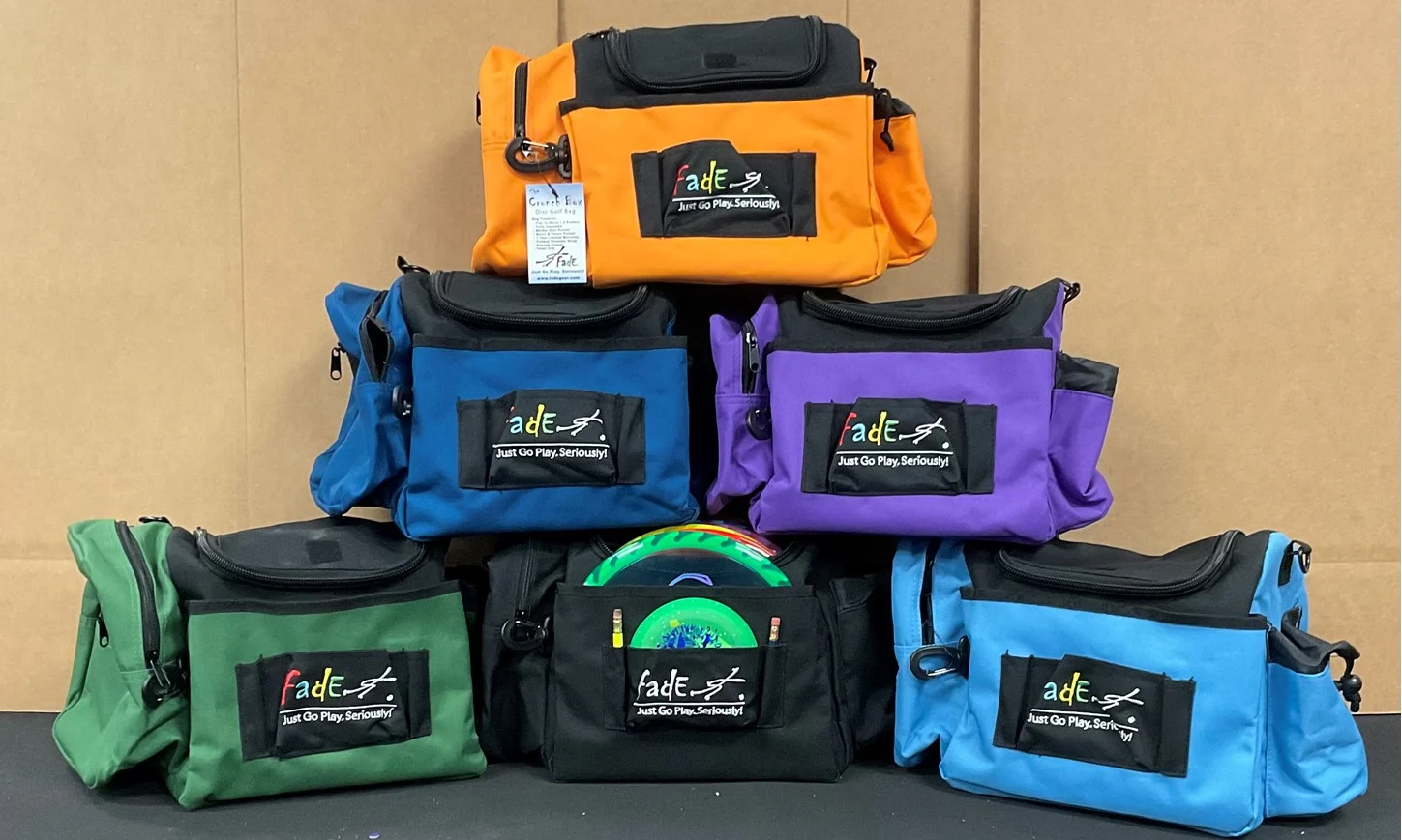 Fade Crunch Box Disc Golf Bag
