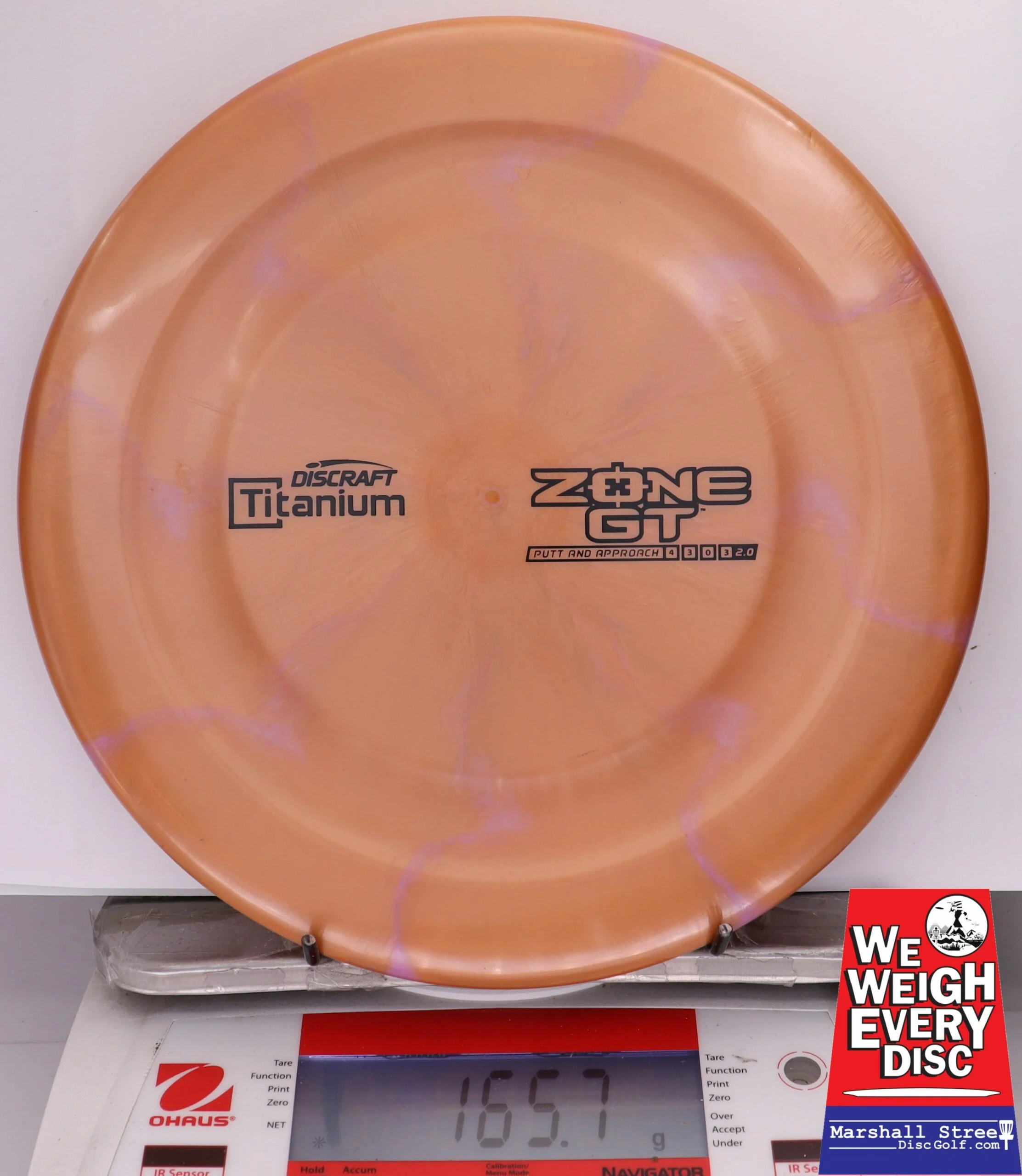 349284 Titanium Zone GT (Banger Top) - #380 Orange, 166