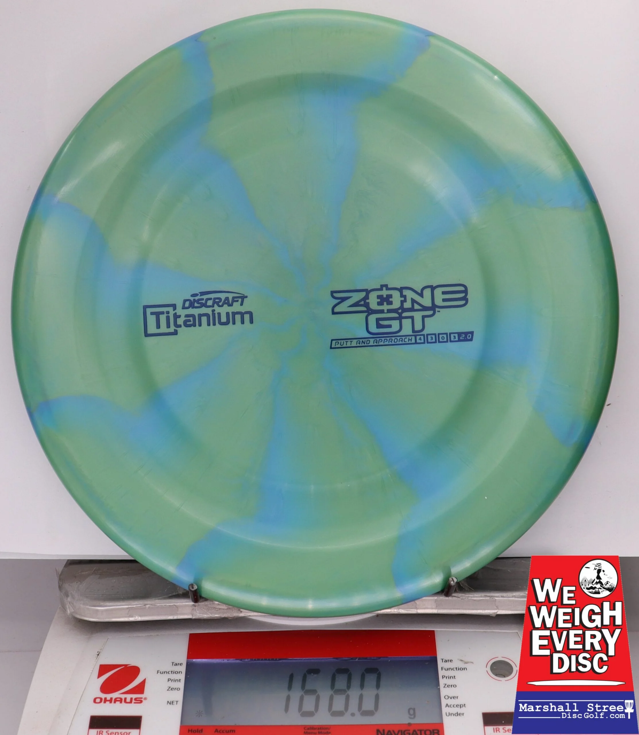 349287 Titanium Zone GT (Banger Top) - #382 GreenBlue, 168