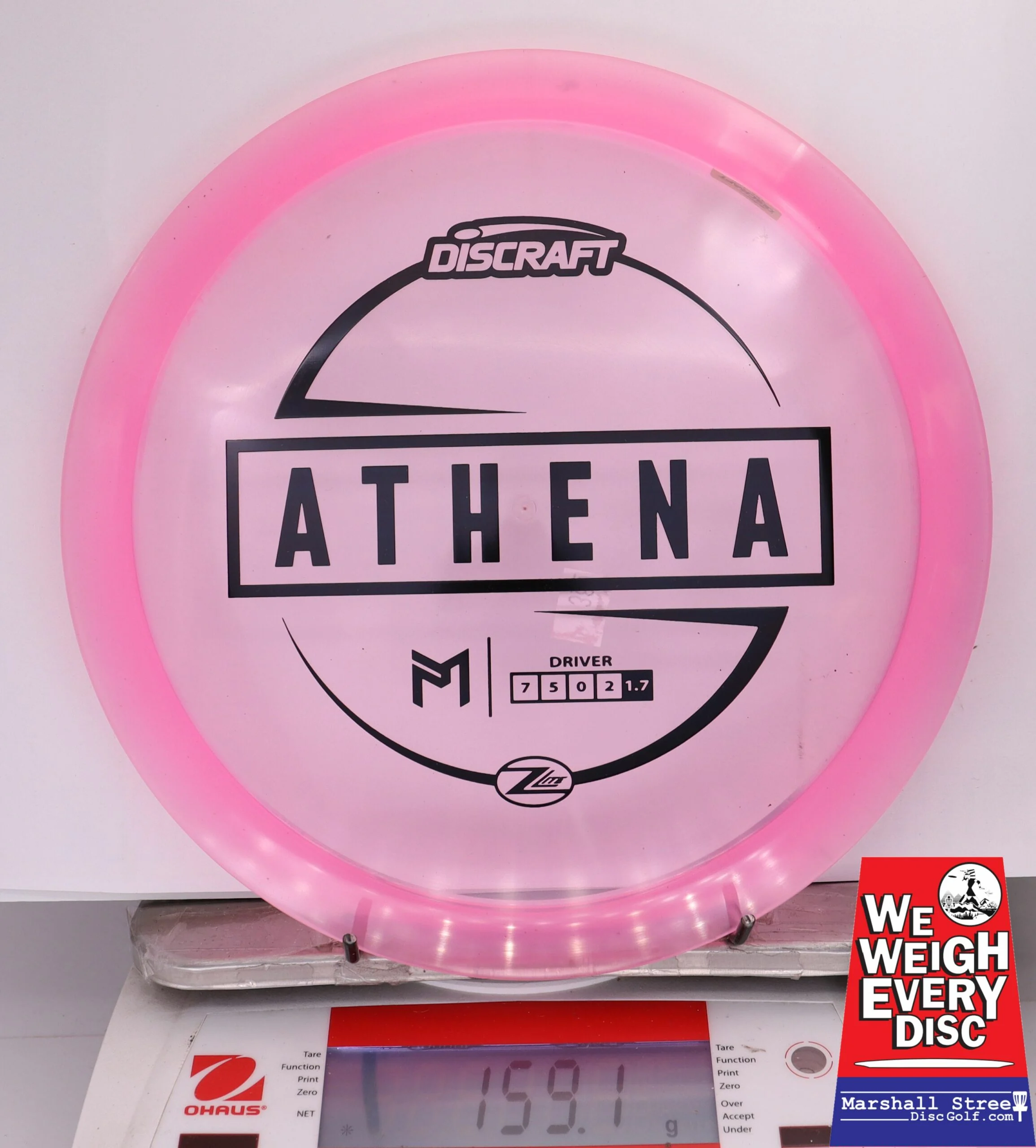 349397 Z Lite Athena, Paul McBeth - #380 Pink, 159