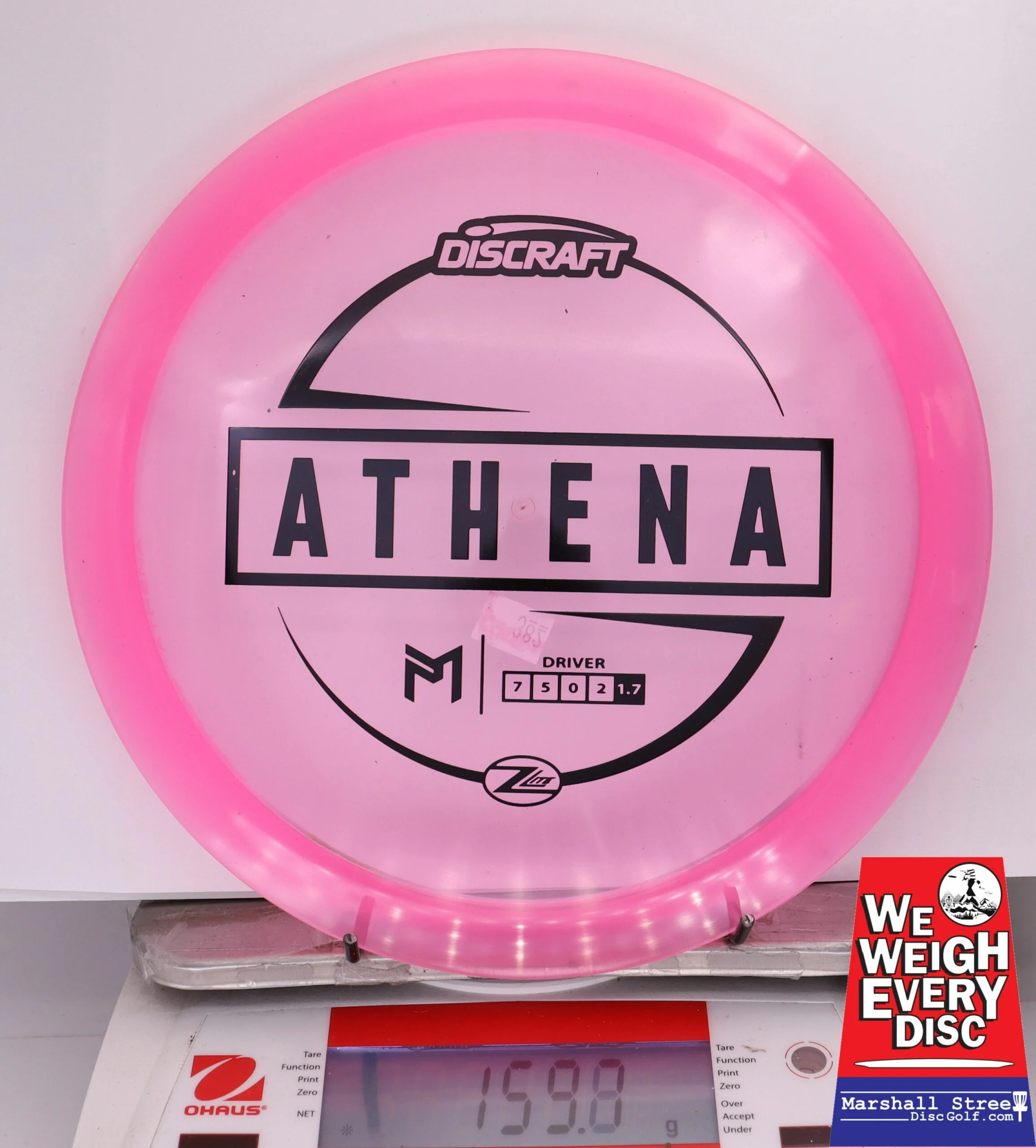 349399 Z Lite Athena, Paul McBeth - #382 Pink, 160