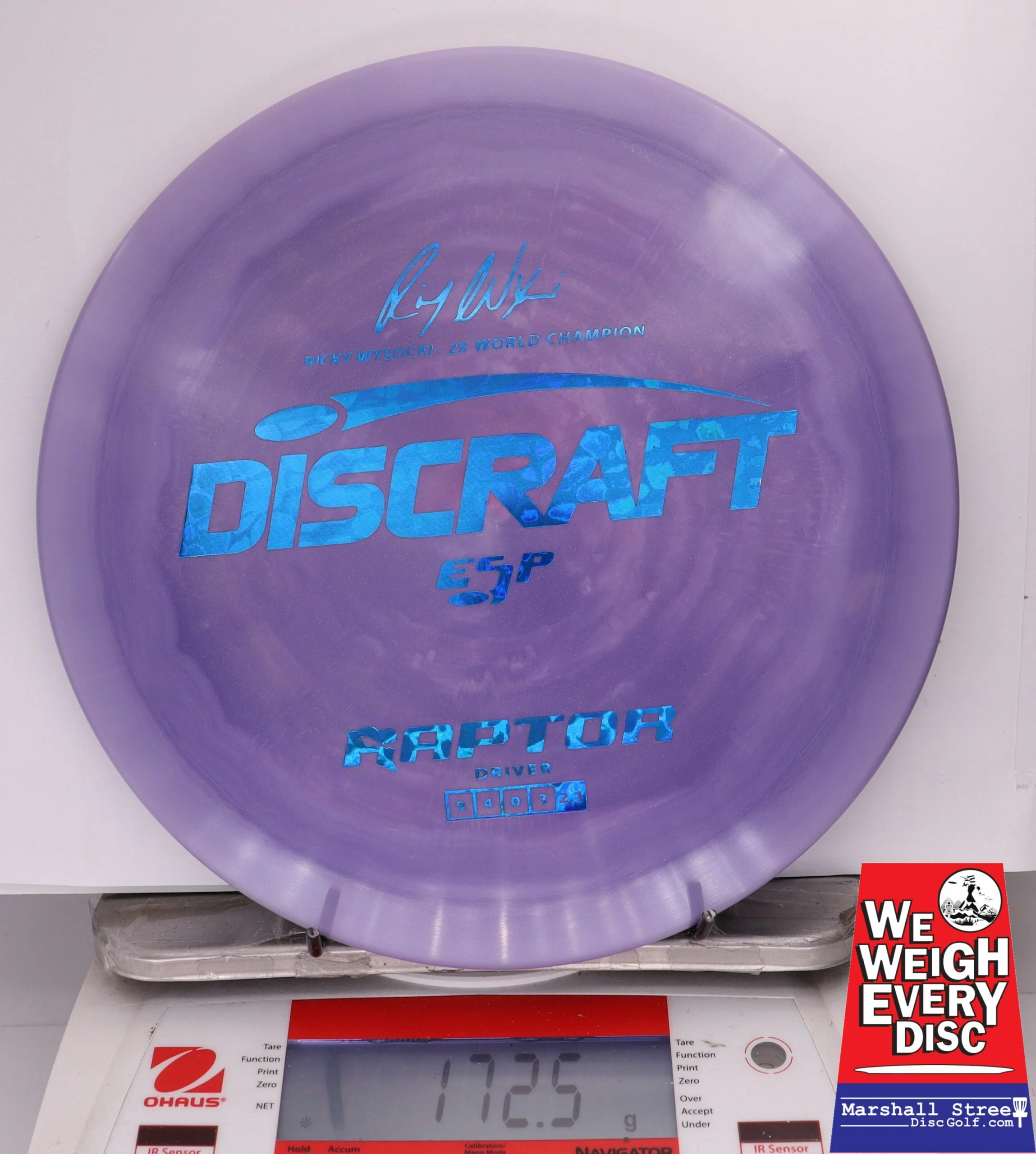 349852 ESP Raptor, Ricky Wysocki 2X - #385 Purple, 173