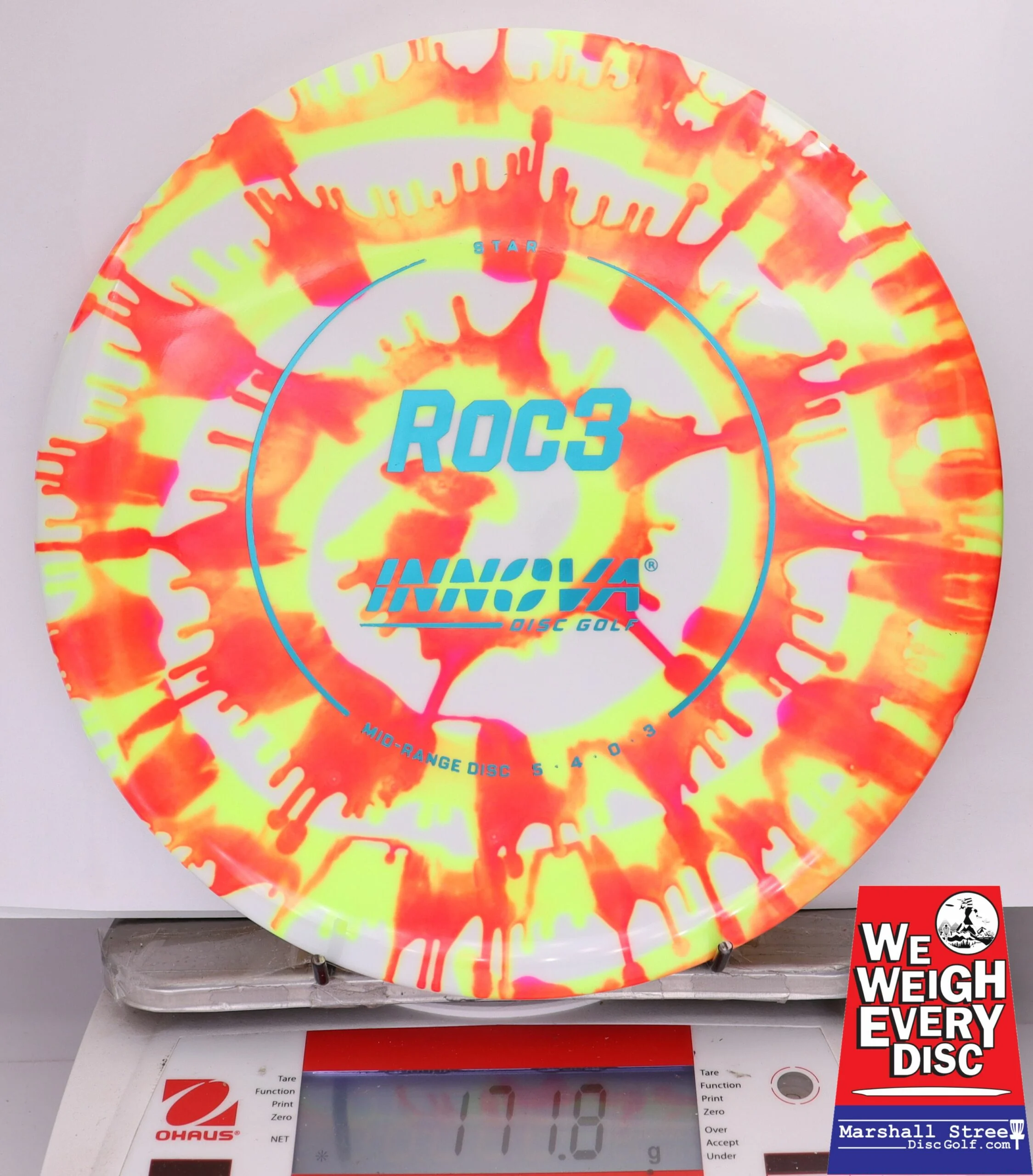 352587 Tie-Dye Star Roc3 - #499 RedYellow Spots, 172