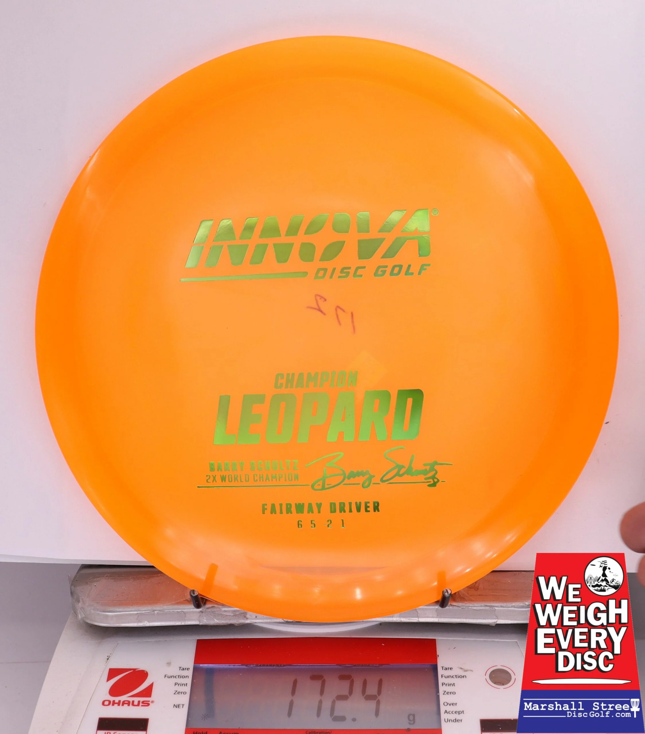 352800 Champion Leopard, Barry Schultz 2x - #493 Orange, 172