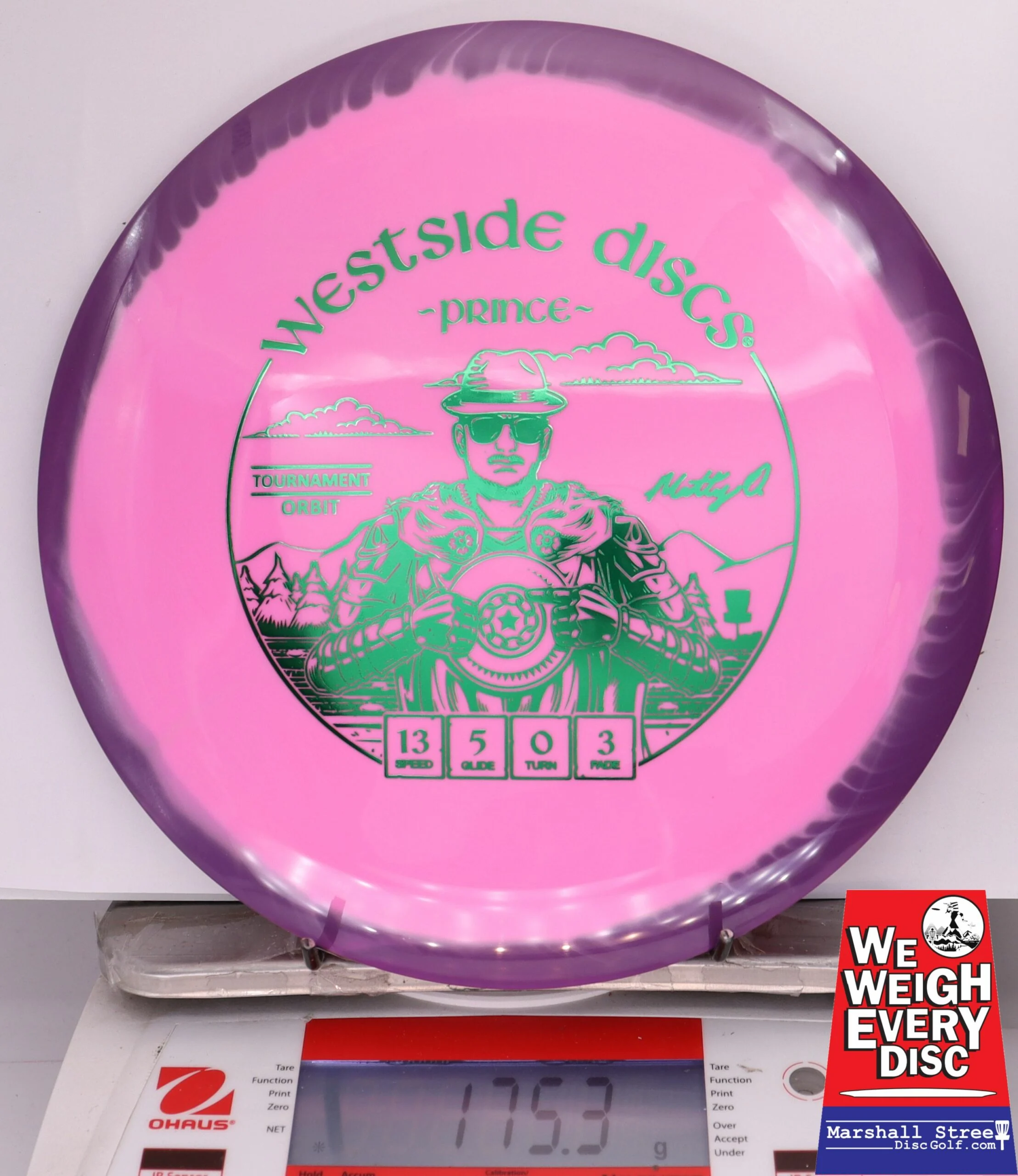 354212 Tournament Orbit Prince, Matt Orum 2025 Team Series - #13 Purple-Pink, 175
