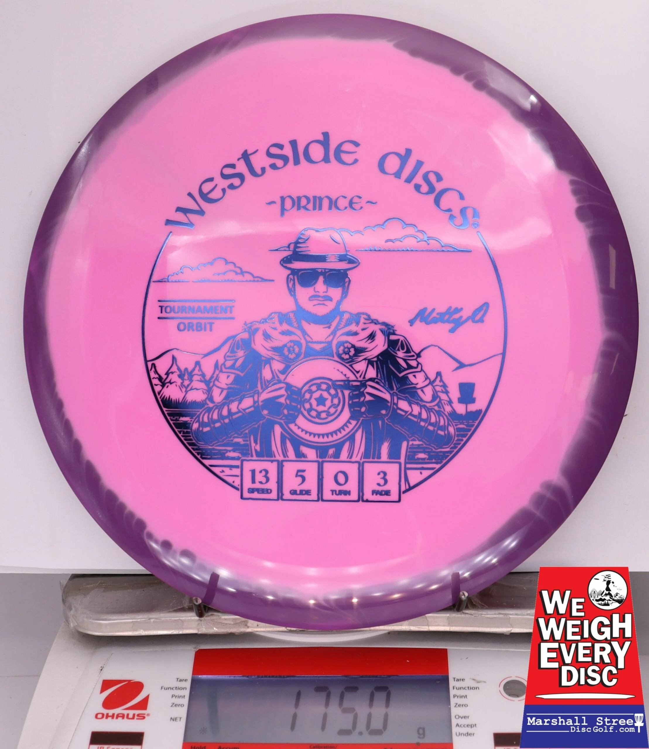 354214 Tournament Orbit Prince, Matt Orum 2025 Team Series - #15 Purple-Pink, 175