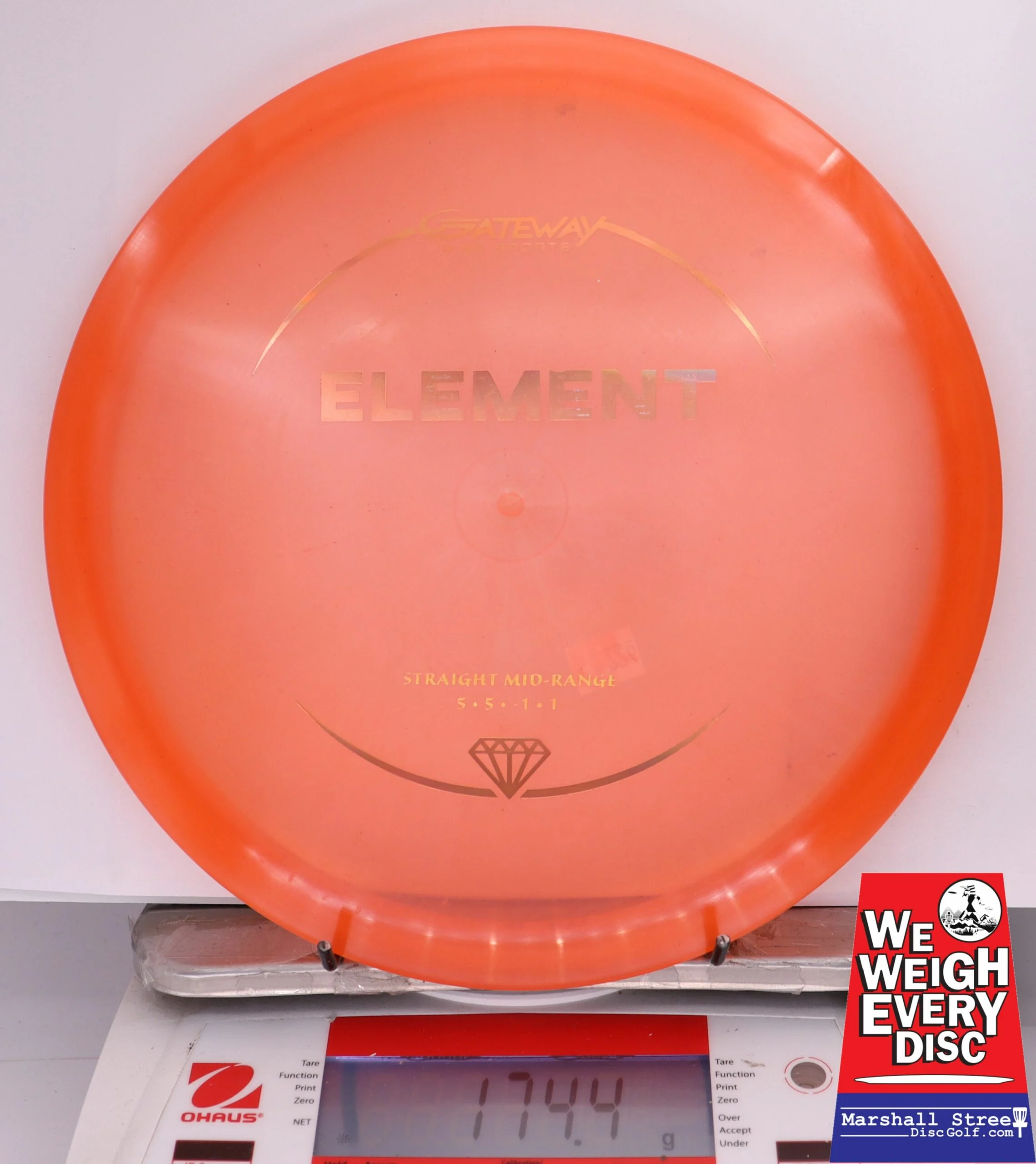 354851 Diamond Element - #226 Orange, 174