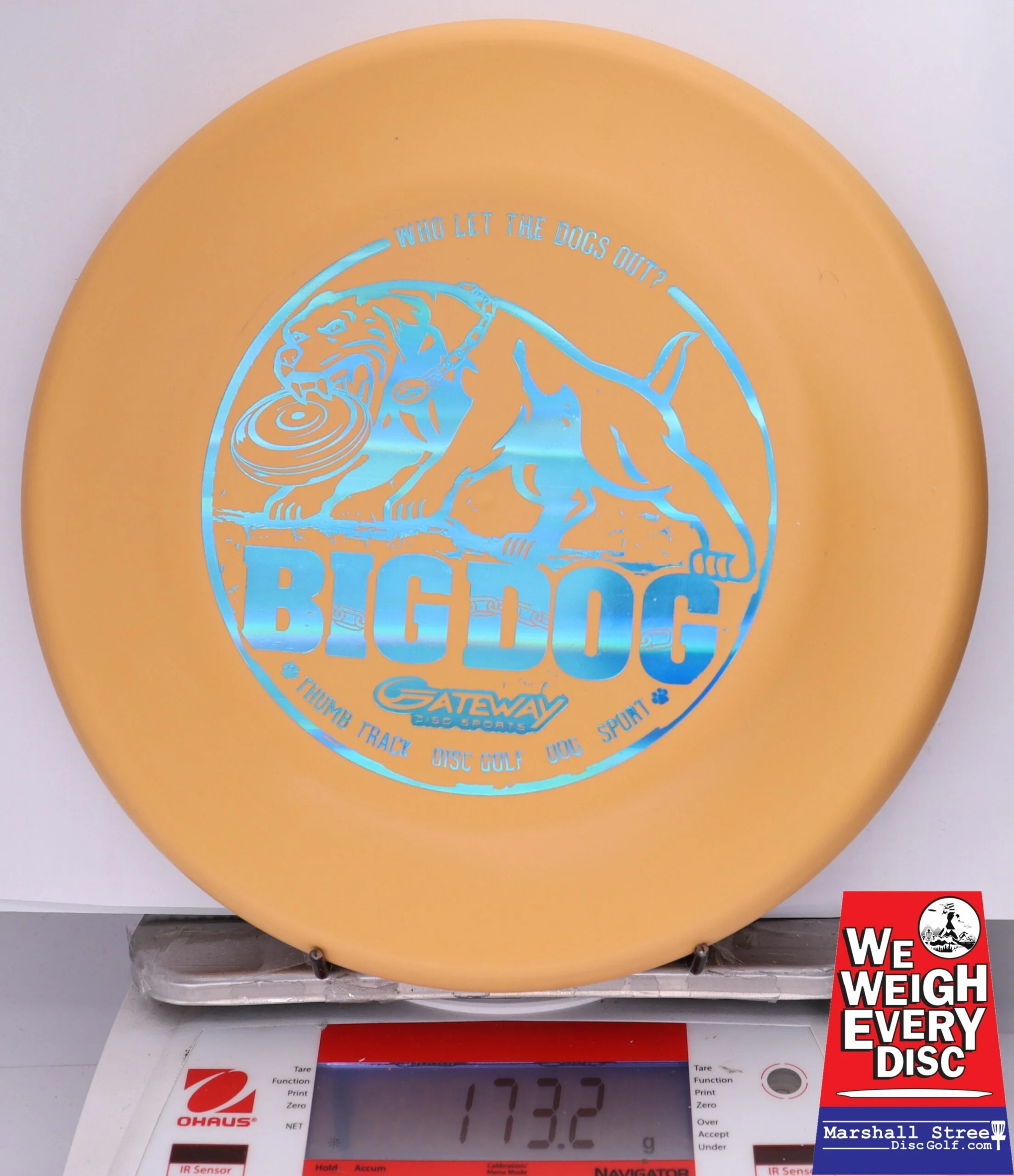 354992 SureGrip Big Dog - #226 LtOrange, 173