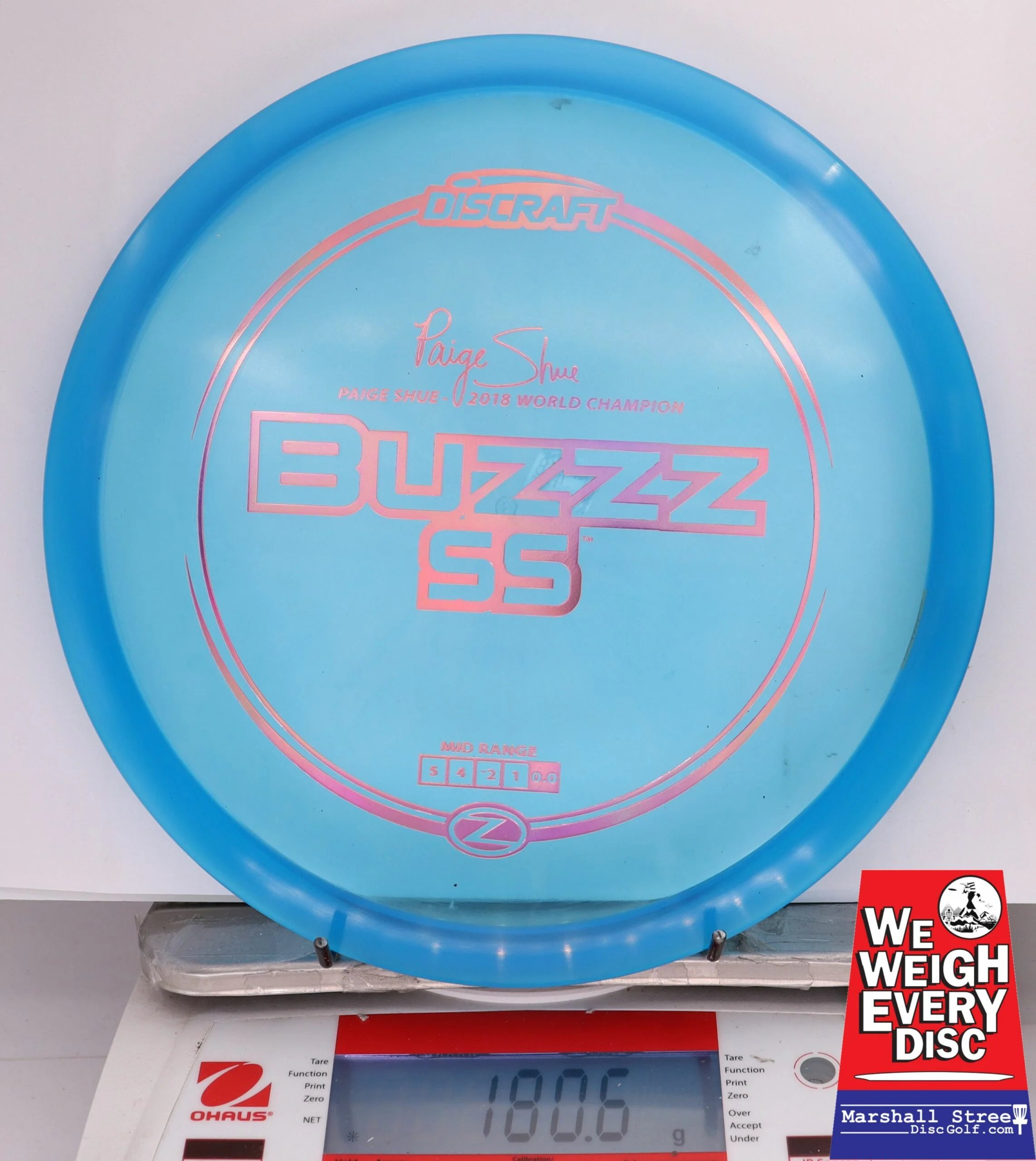 358207 Z Buzzz SS, Paige Shue 2018 World Champion - #418 Blue, 181