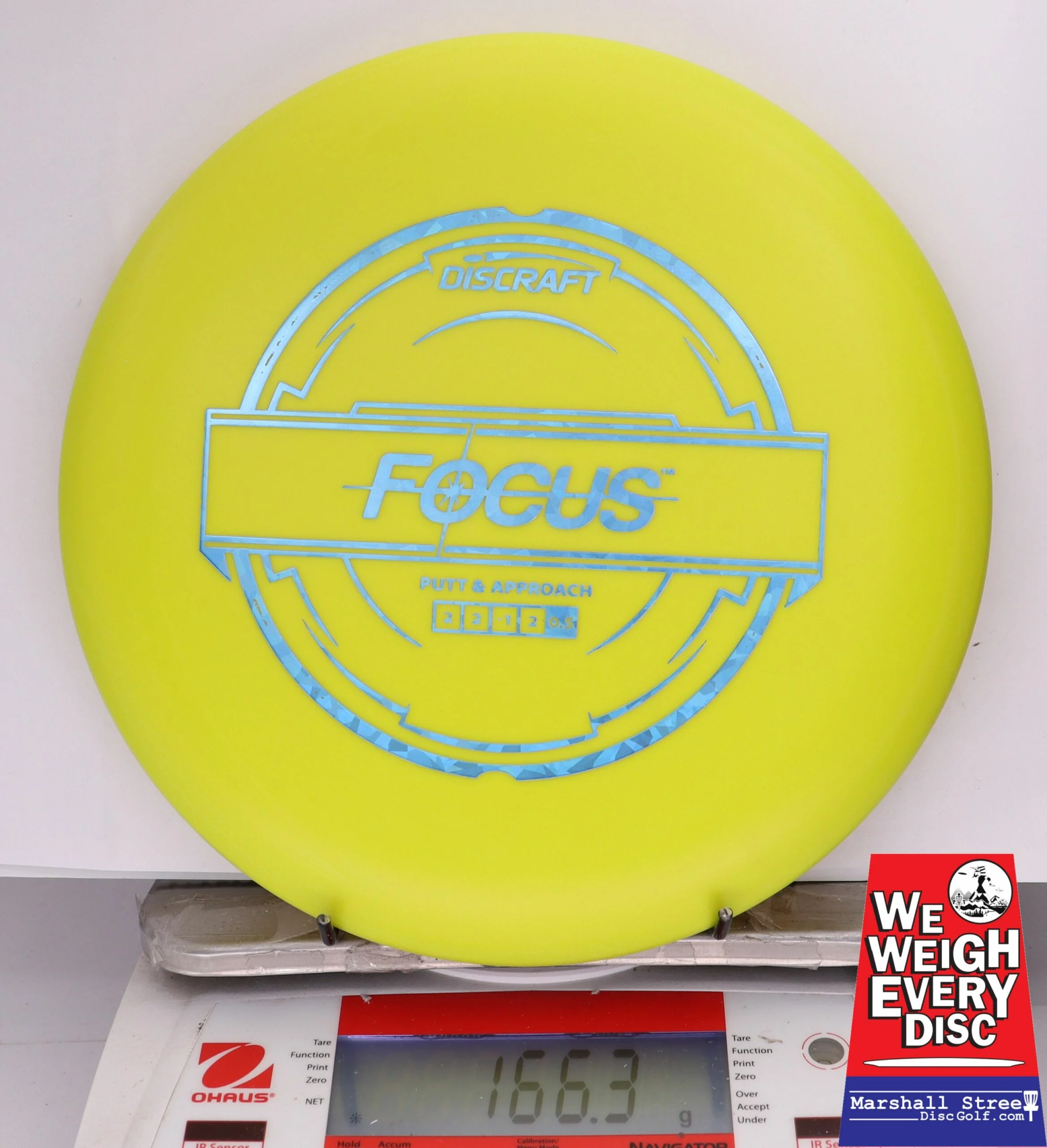358942 Putter Line Hard Focus - #411 Yellow, 166