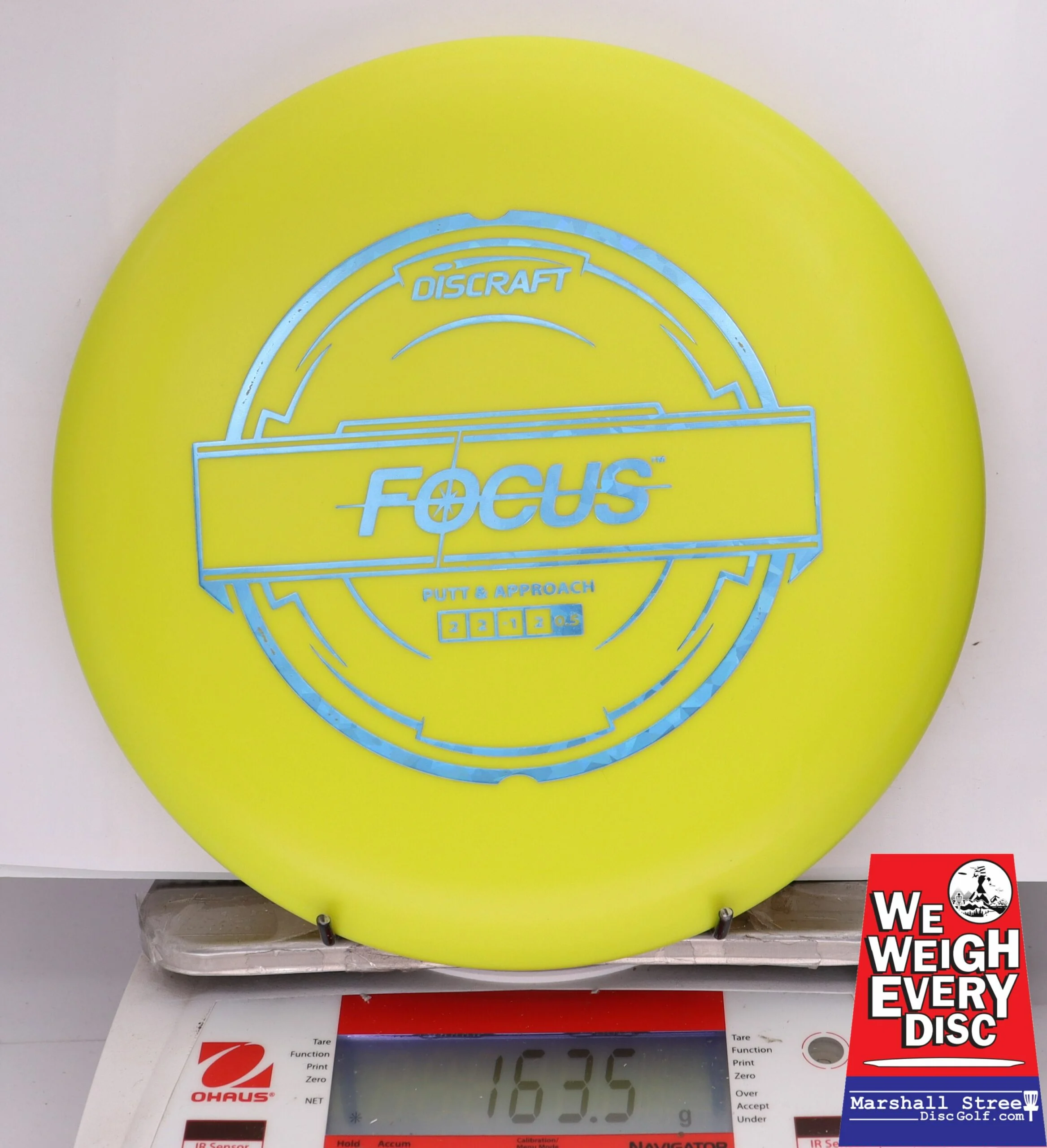 358943 Putter Line Hard Focus - #412 Yellow, 164