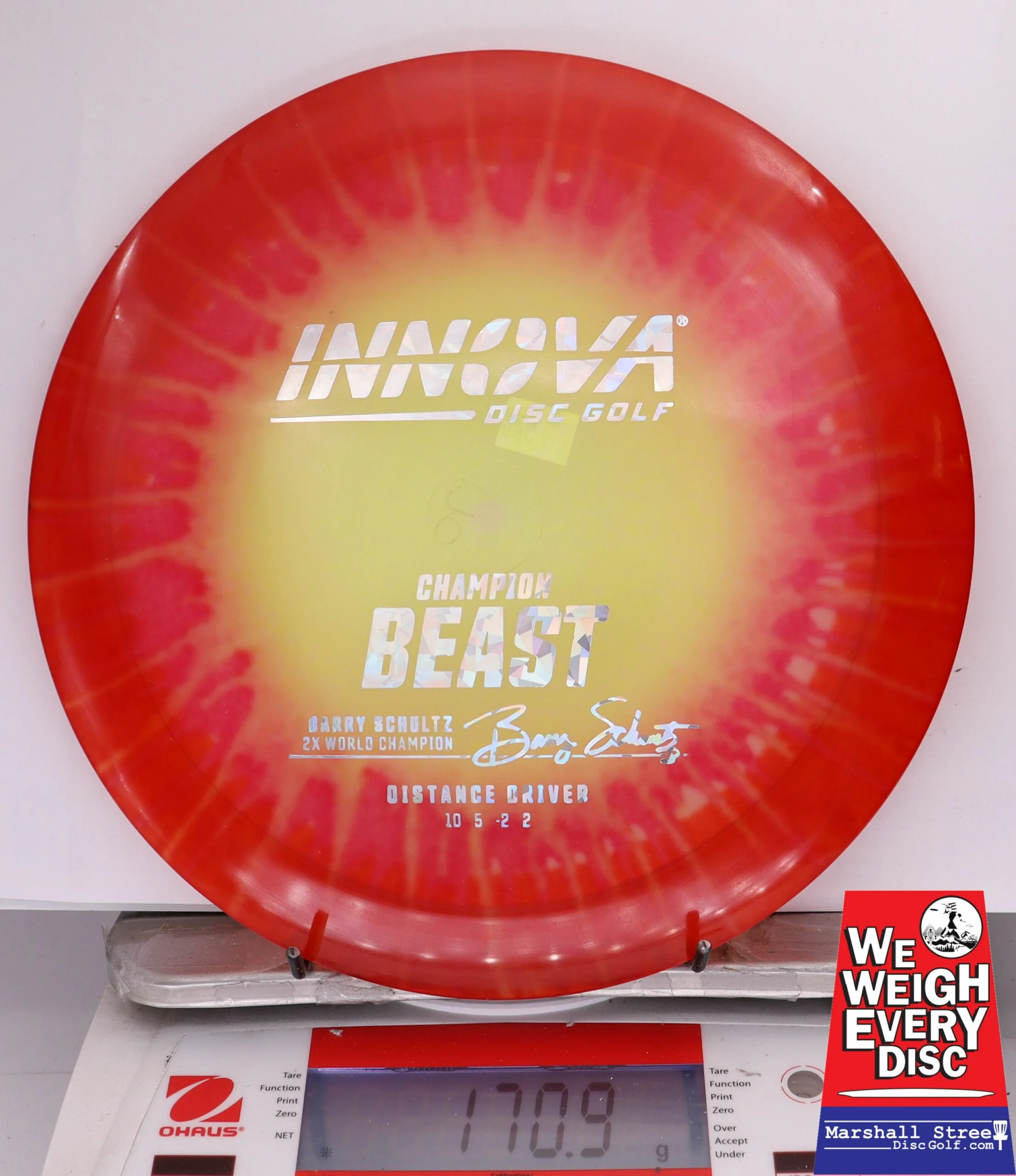 359233 Tie-Dye Champion Beast, Barry Schultz 2X - #523 RedYellow, 171