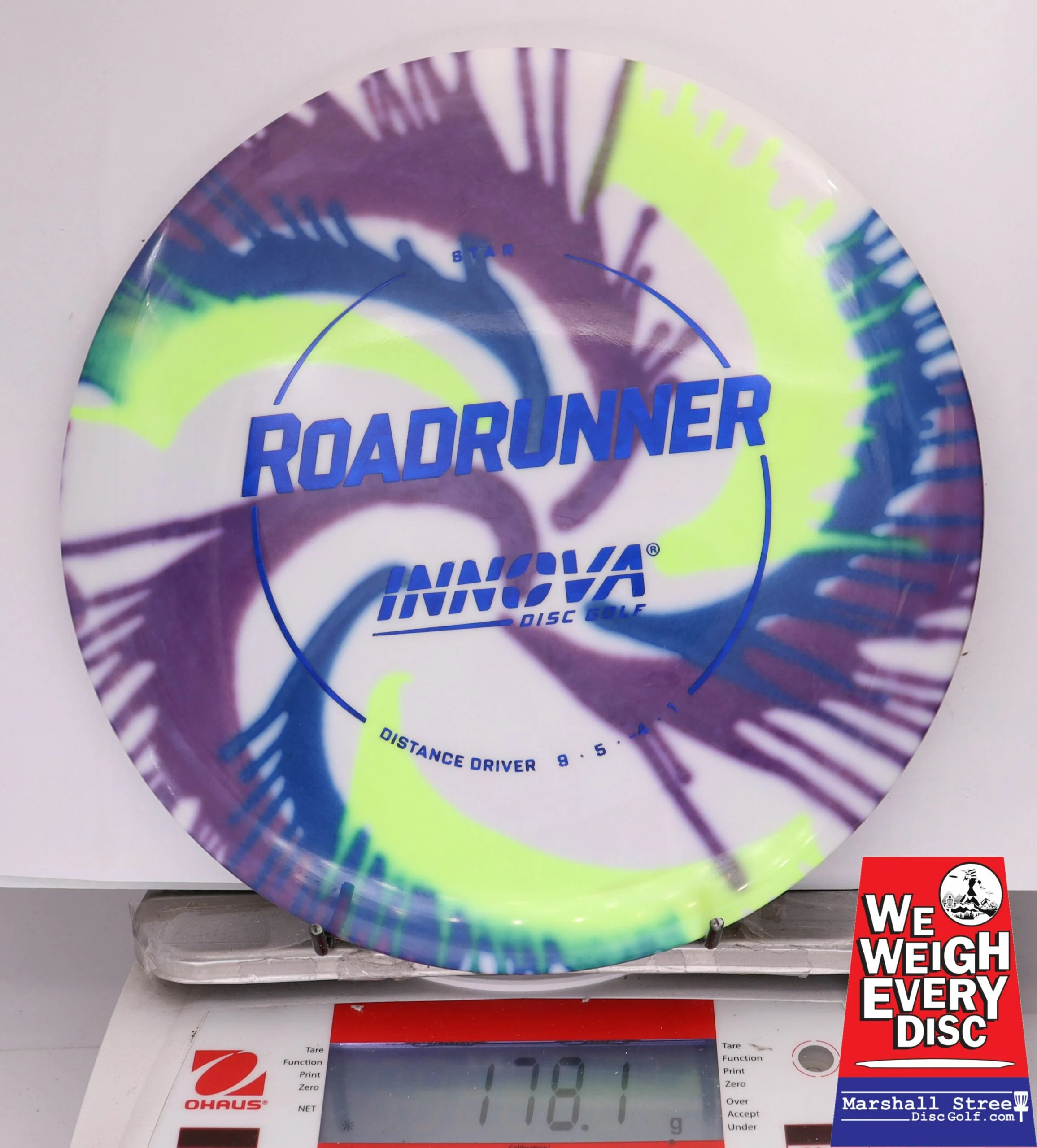 359265 Tie-Dye Star Roadrunner - #515 PurpleBlueYellow, 178