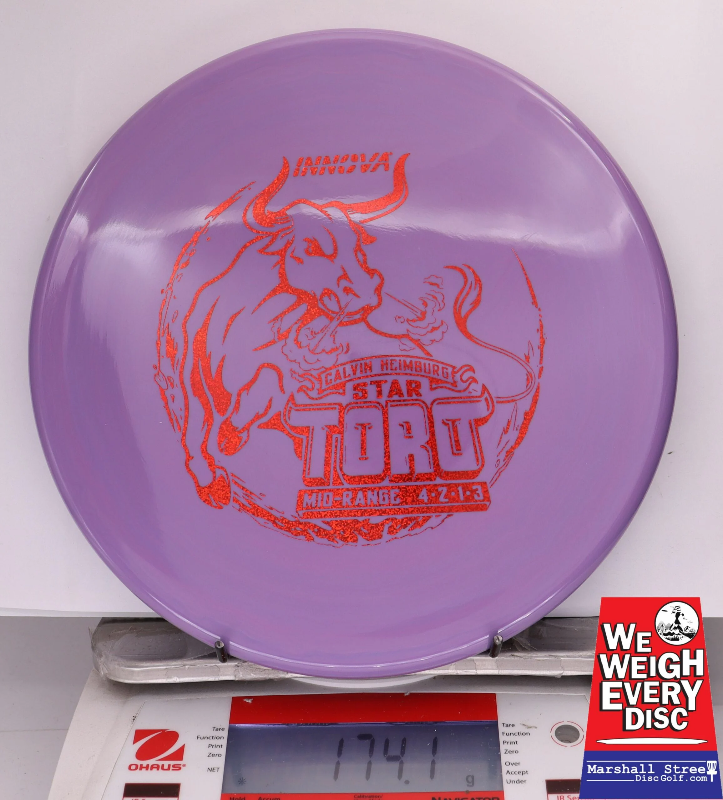 359469 Star Toro, Calvin Heimburg - #515 Purple, 174