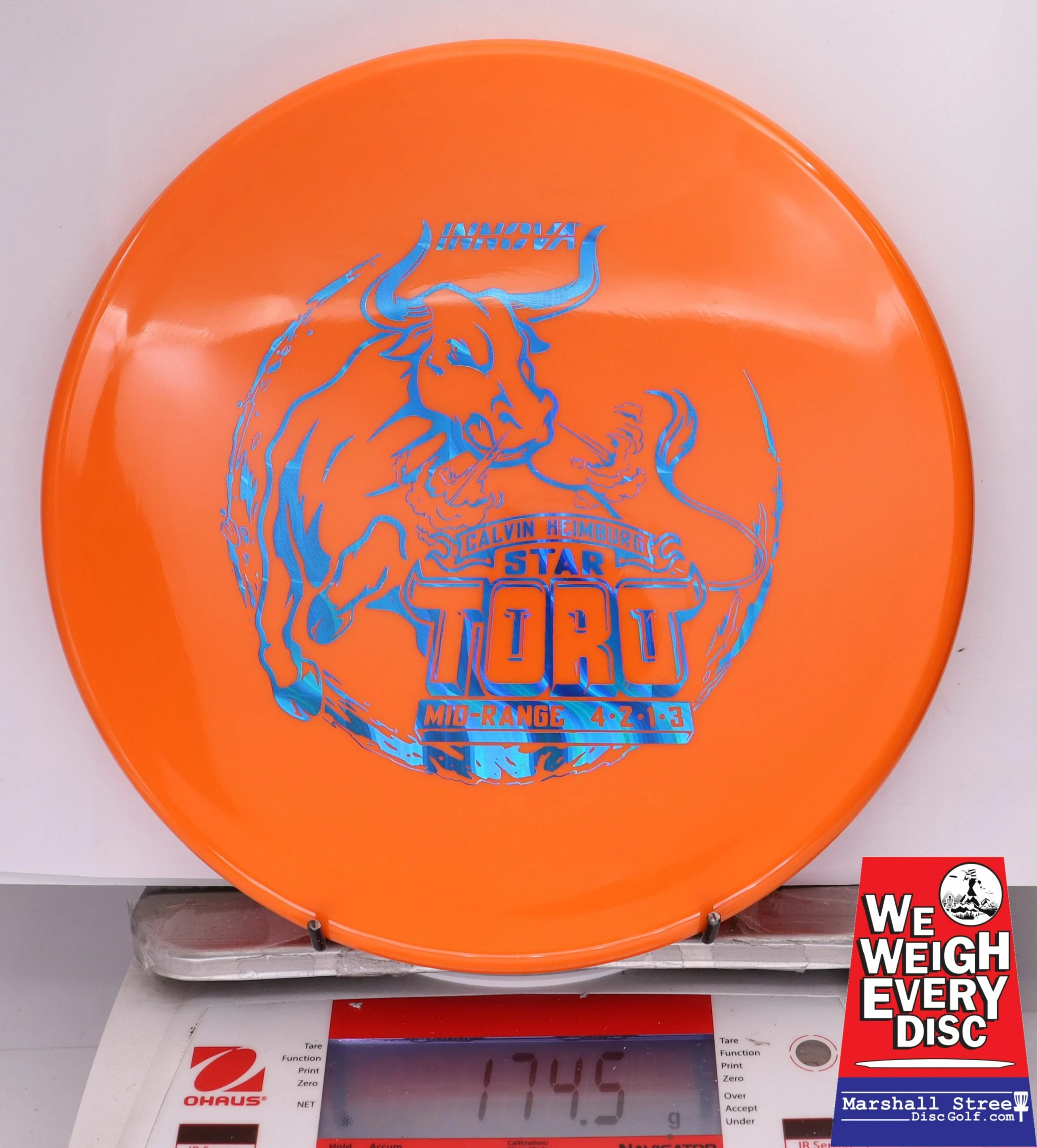 359478 Star Toro, Calvin Heimburg - #524 Orange, 175