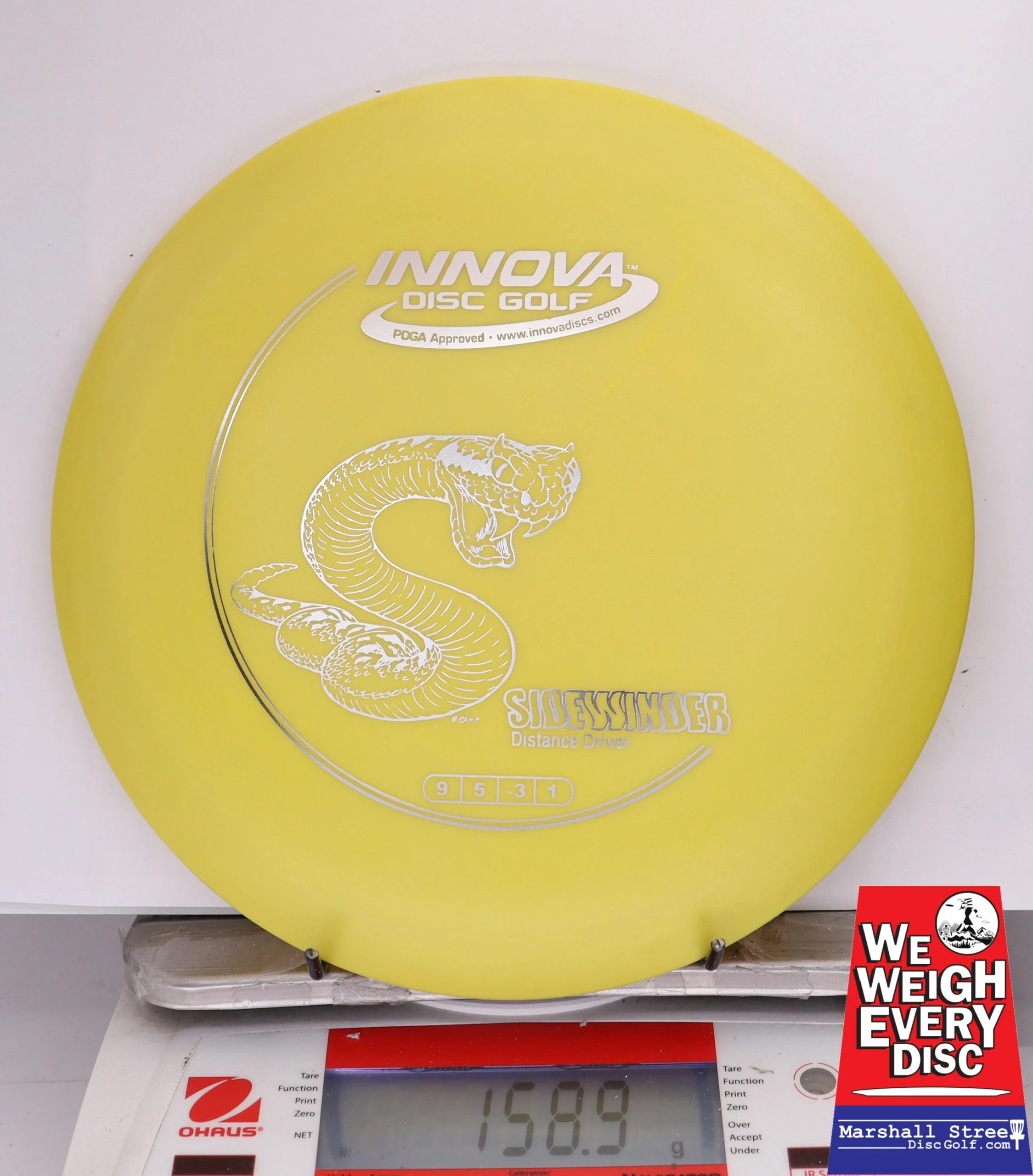 359956 DX Sidewinder - #517 Yellow, 159