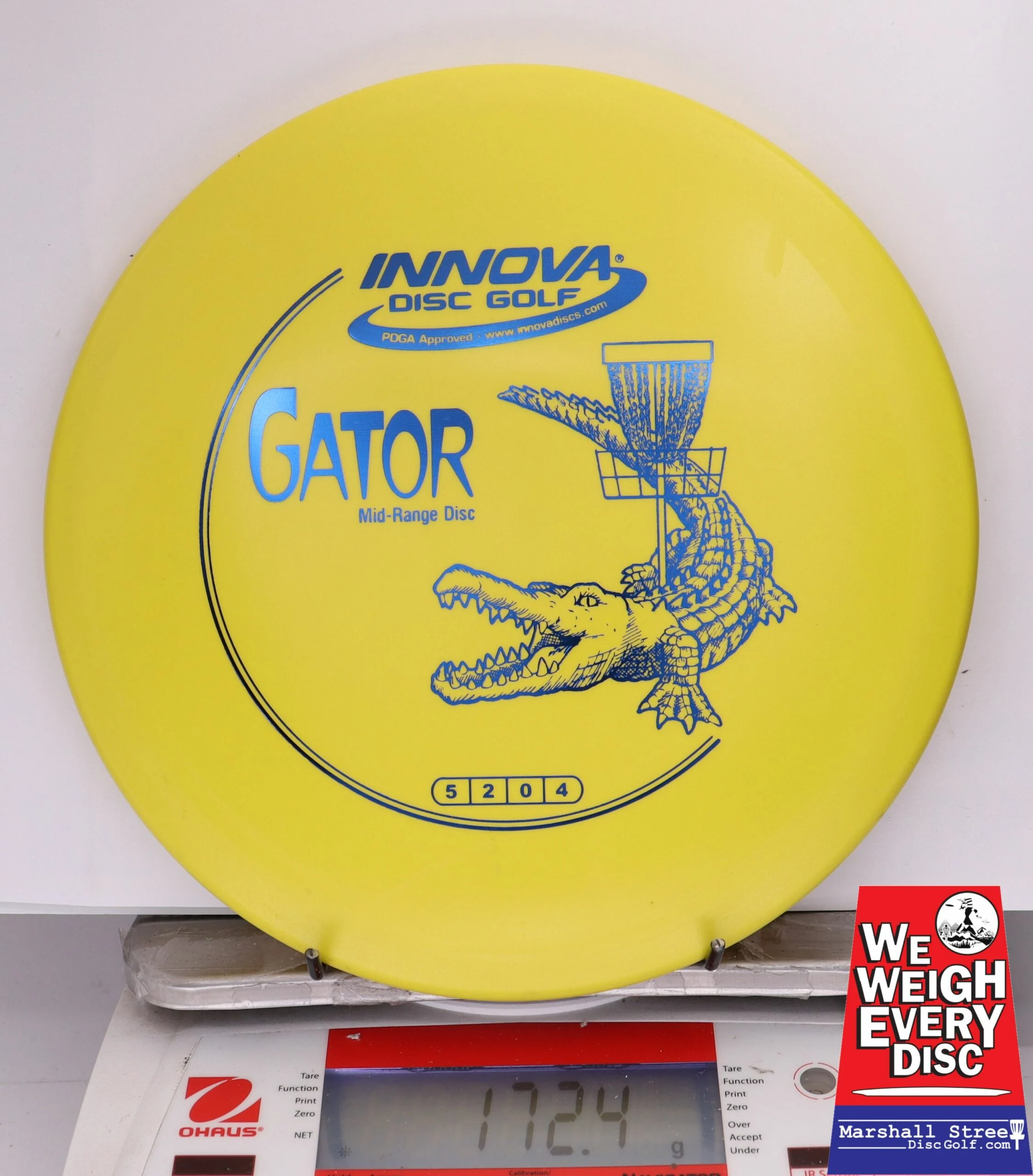 360025 DX Gator - #517 Yellow, 172