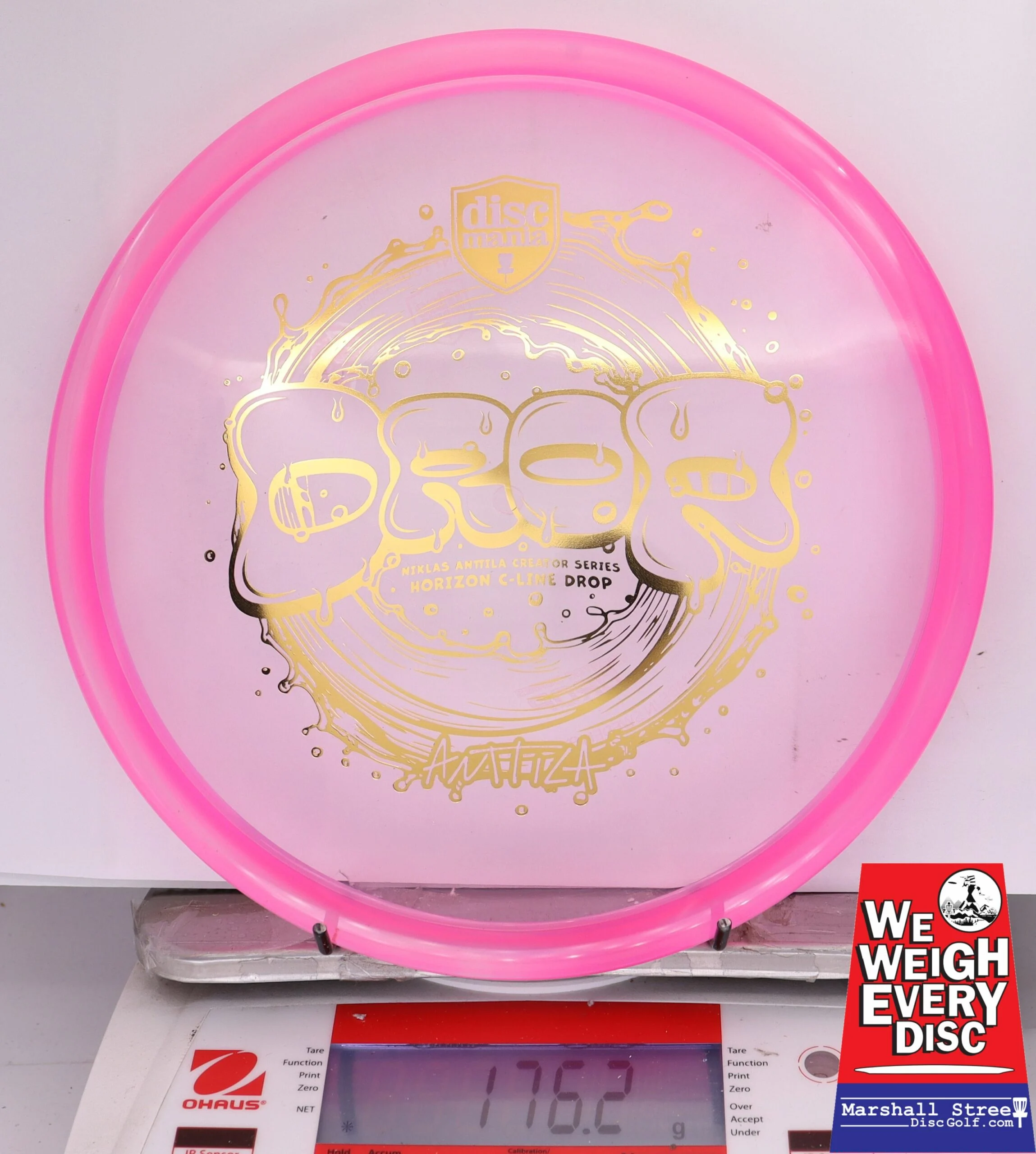 360511 Horizon C-Line Drop, Niklas Anttila Creator Series - #16 Pink-Clear, 176