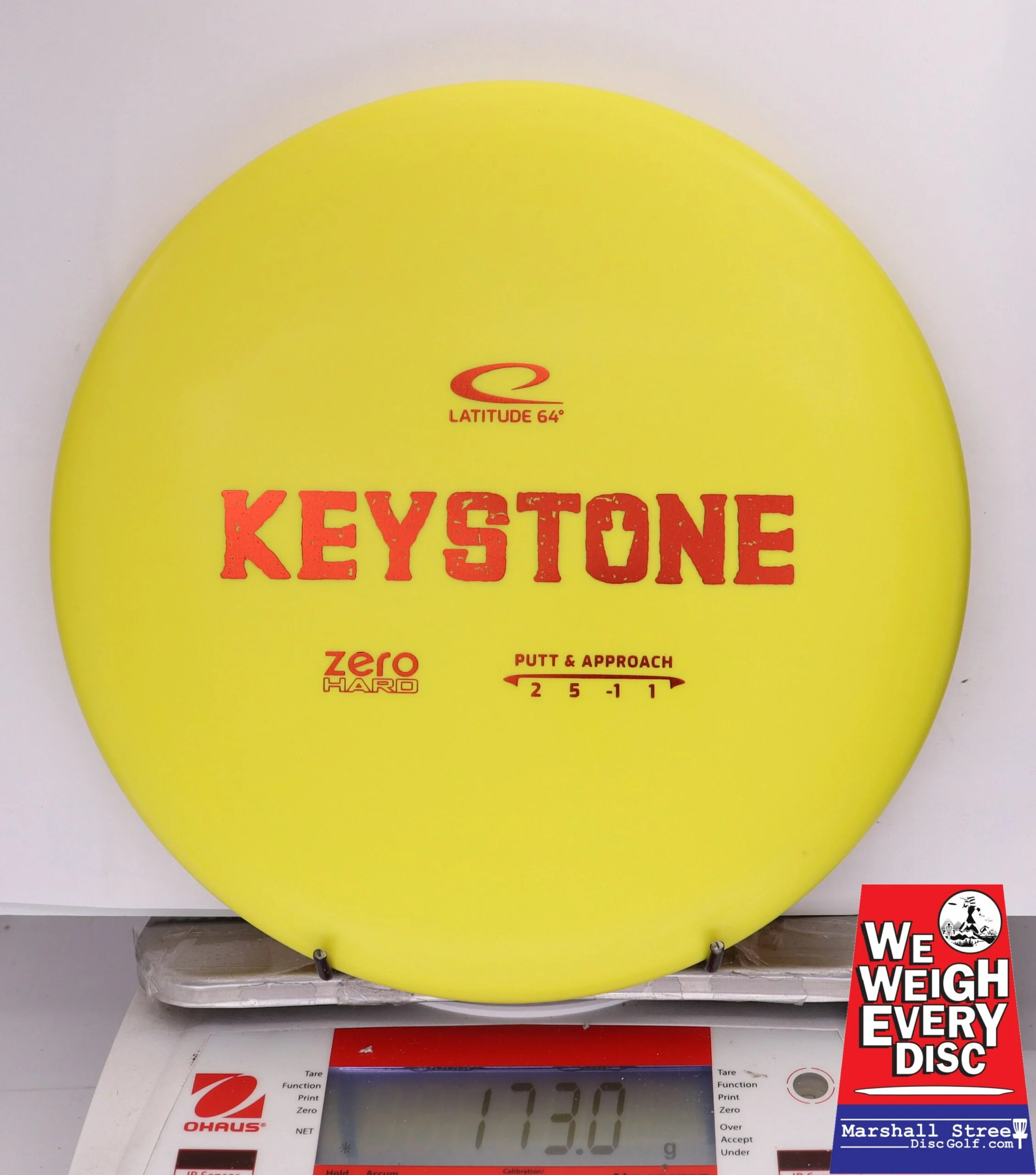 361492 Zero Hard Keystone - #354 Yellow, 173