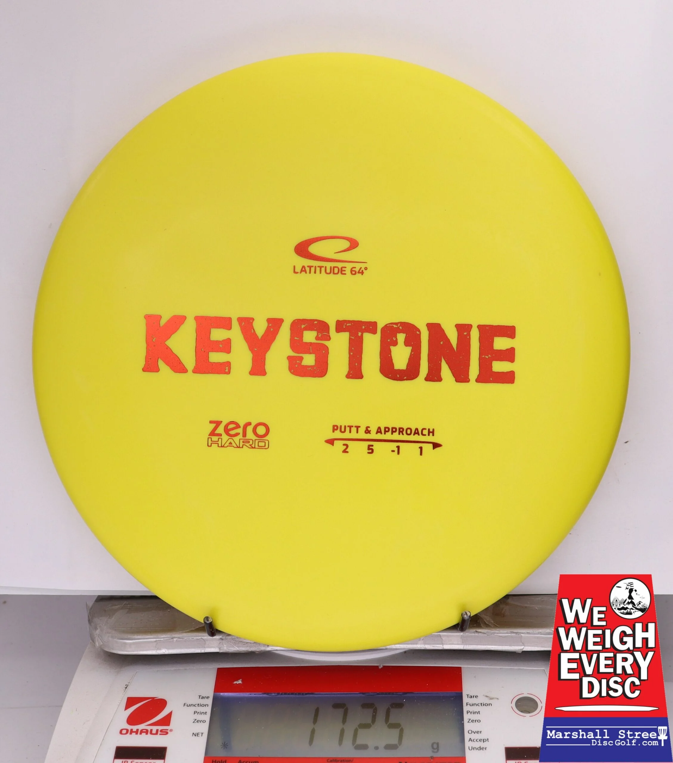 361493 Zero Hard Keystone - #355 Yellow, 173