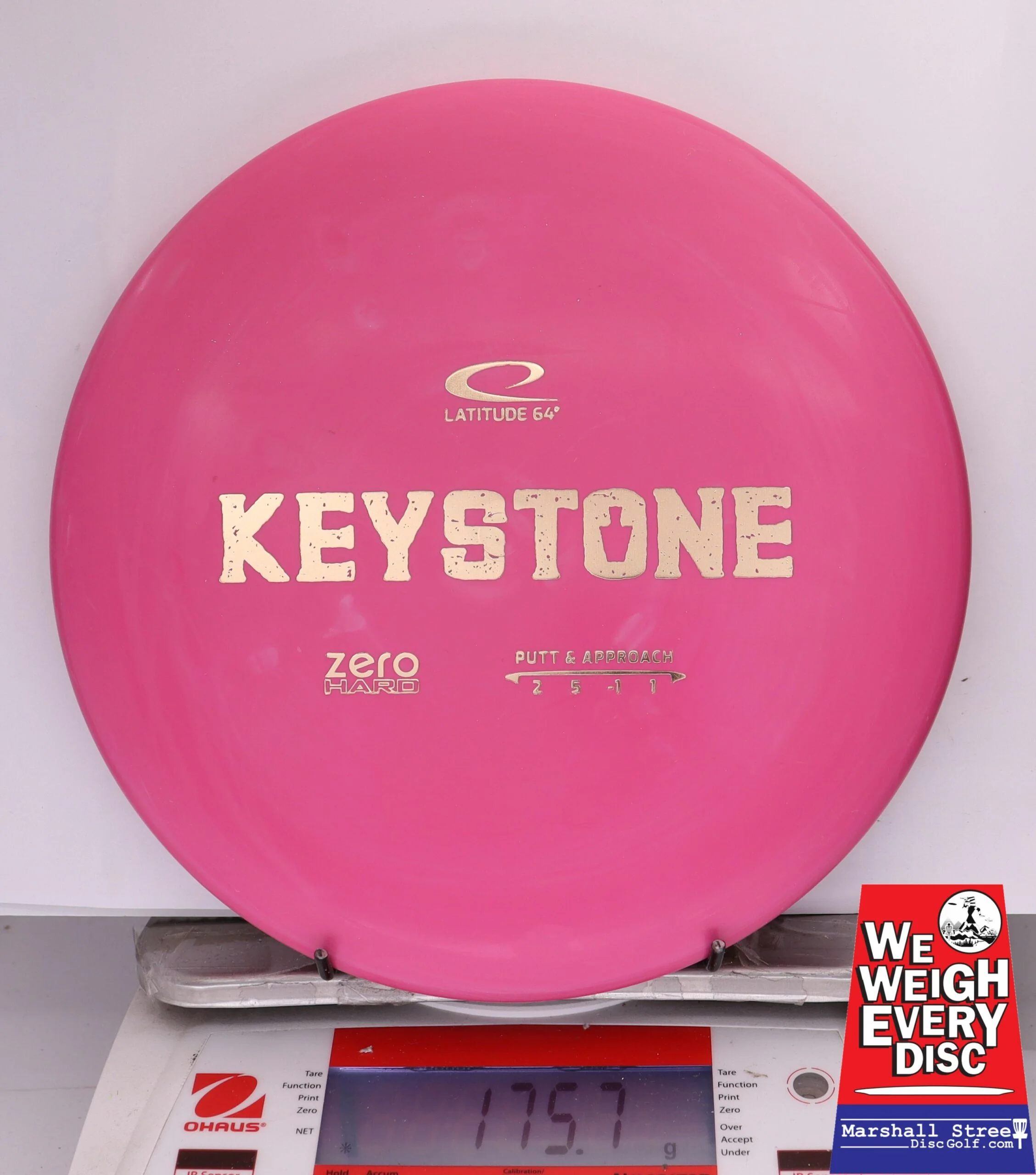 361496 Zero Hard Keystone - #358 Pink, 176