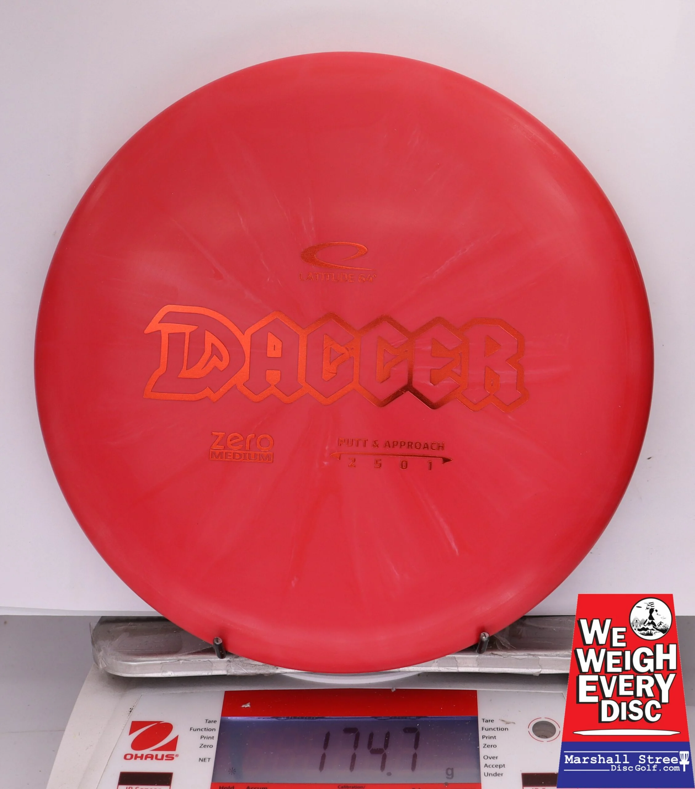 361719 Zero Medium Dagger - #354 Red, 175