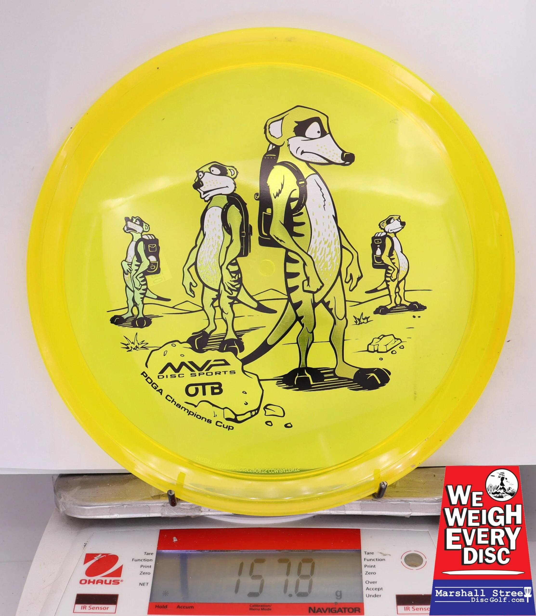 362148 Prism Proton Crave, PDGA Champions Cup 2025 - #80 Yellow, 158