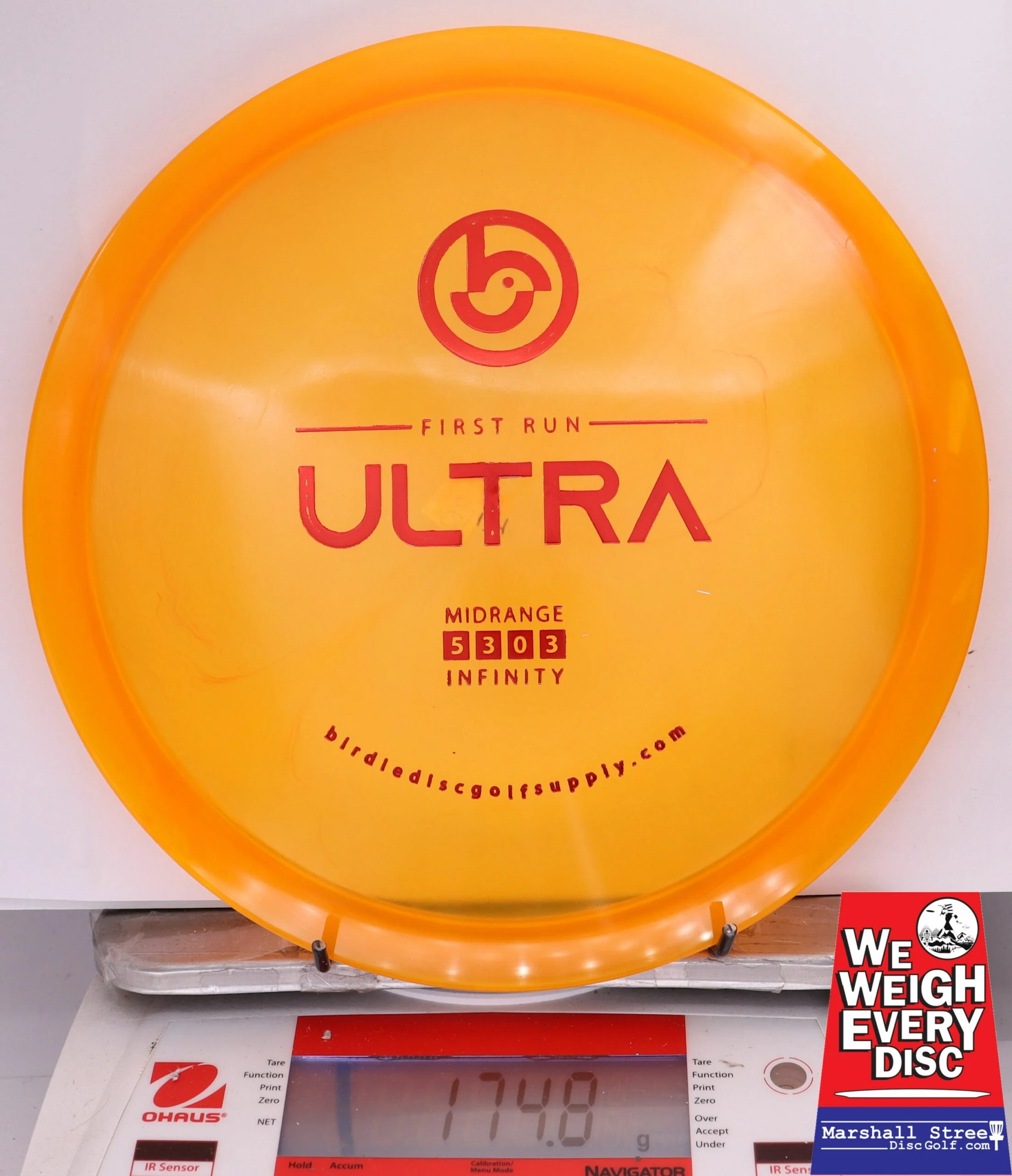 362316 Infinity Ultra, First Run - #263 Orange, 175
