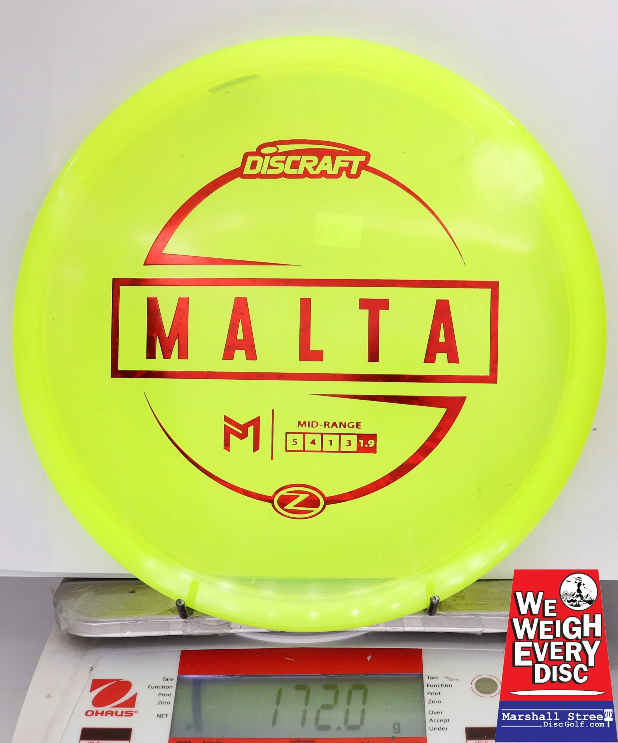 364736 Z Malta, Paul McBeth - #421 NYellow, 172