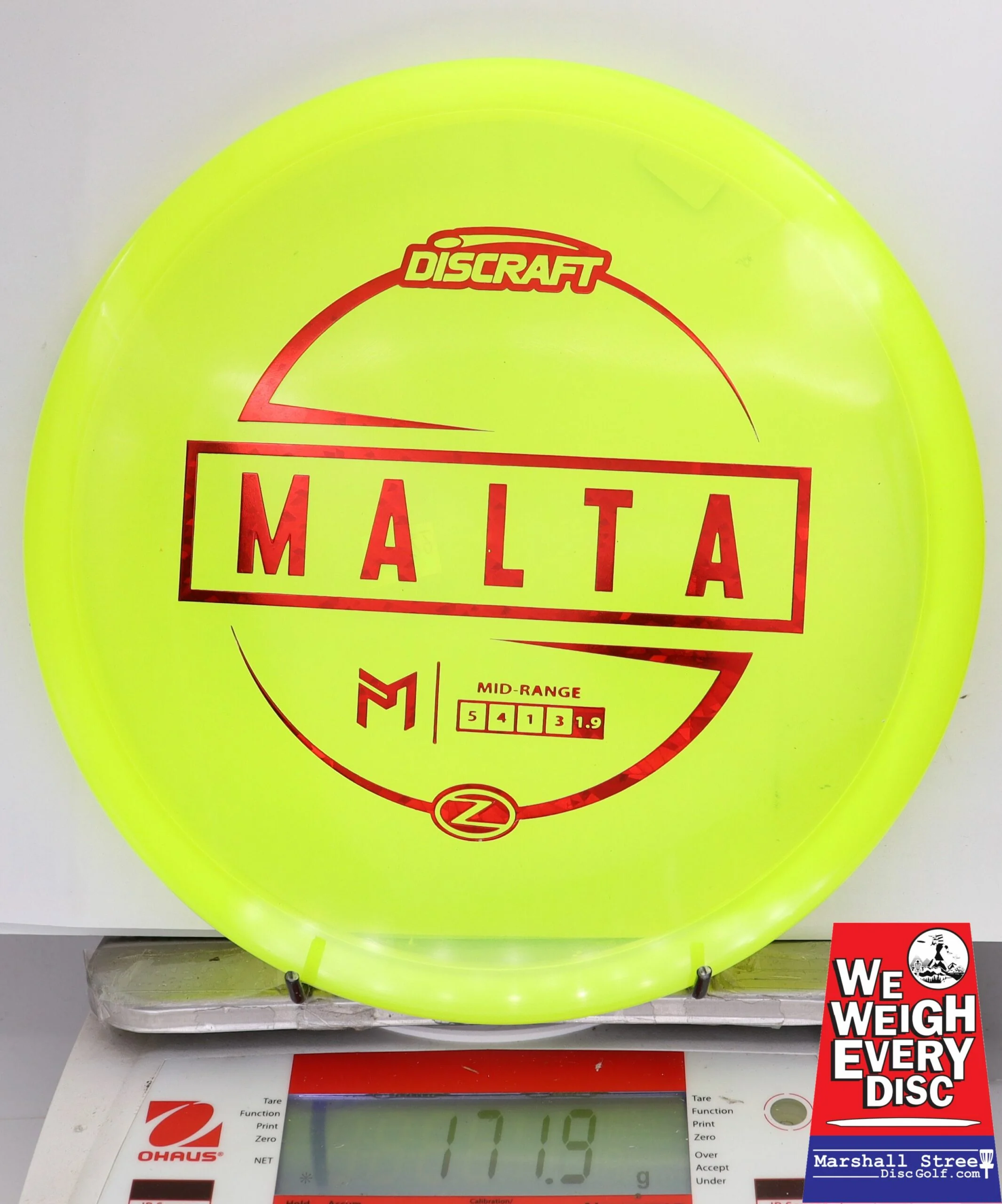 364744 Z Malta, Paul McBeth - #429 NYellow, 172