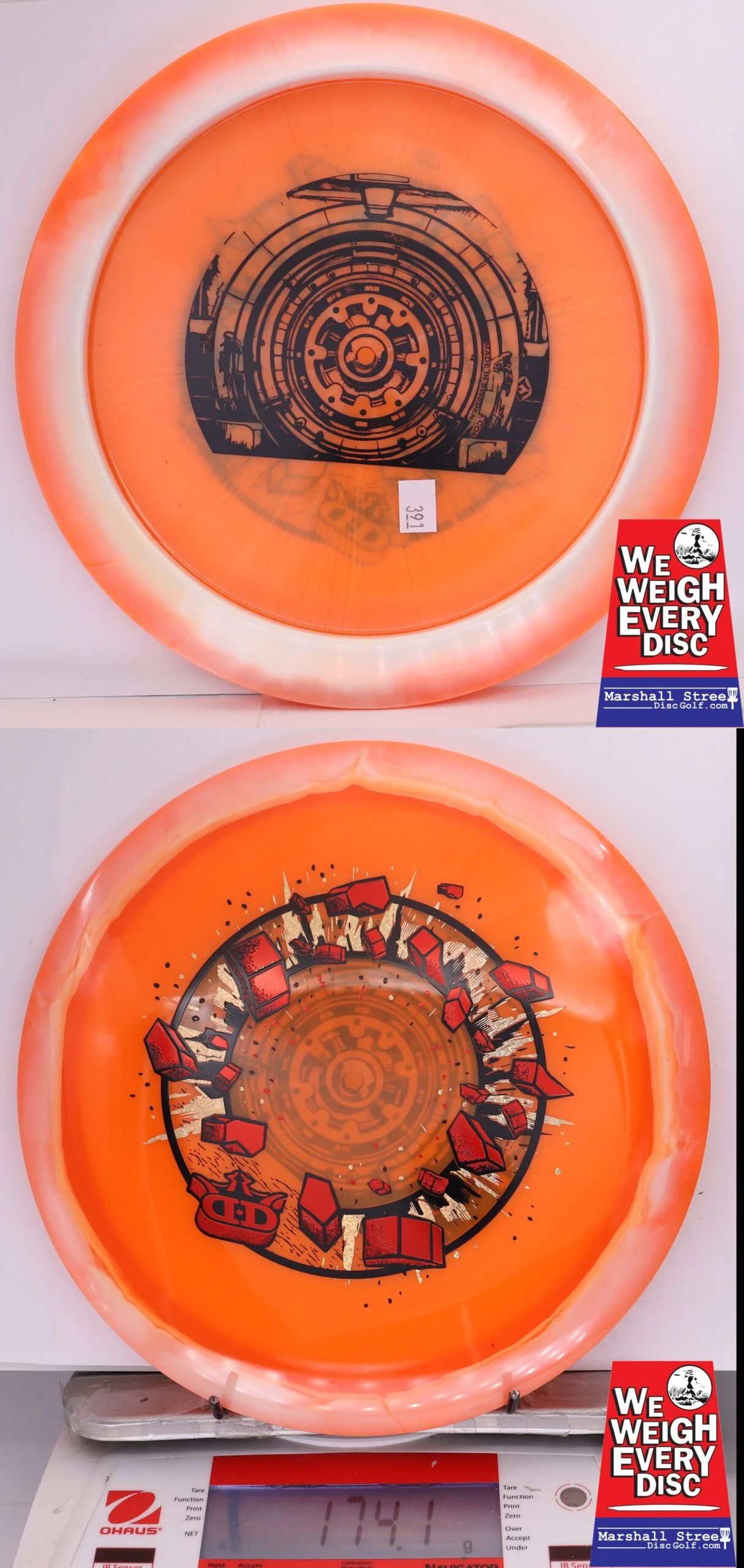 365094 Lucid Orbit Heist, Inside Job - #391 White-Orange, 174