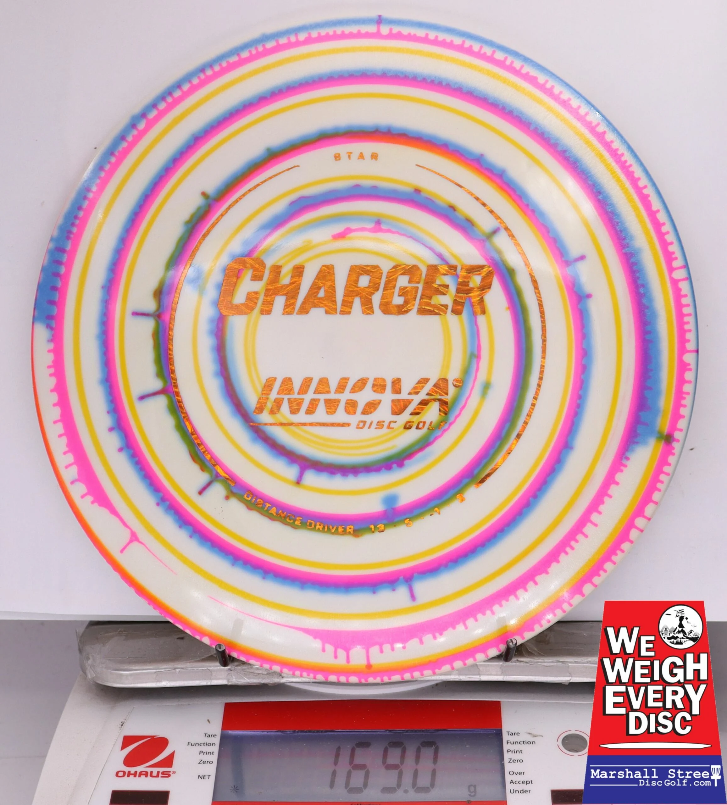 366617 Tie-Dye Star Charger - #563 Tie-Dye, 169
