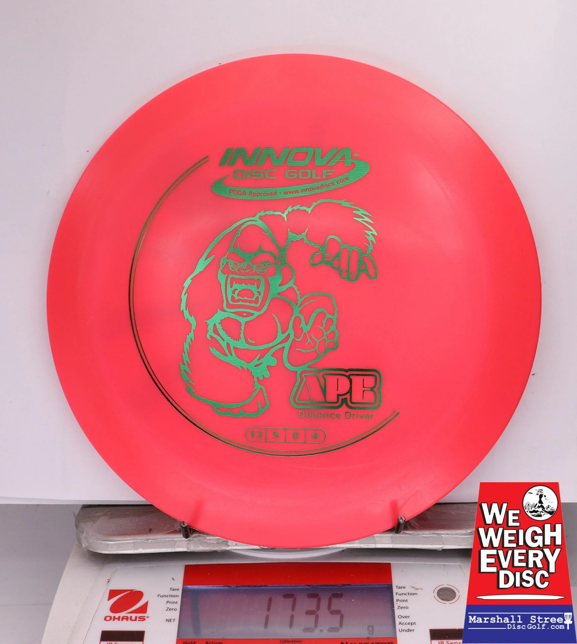 367356 DX Ape - #557 PnkRed, 174