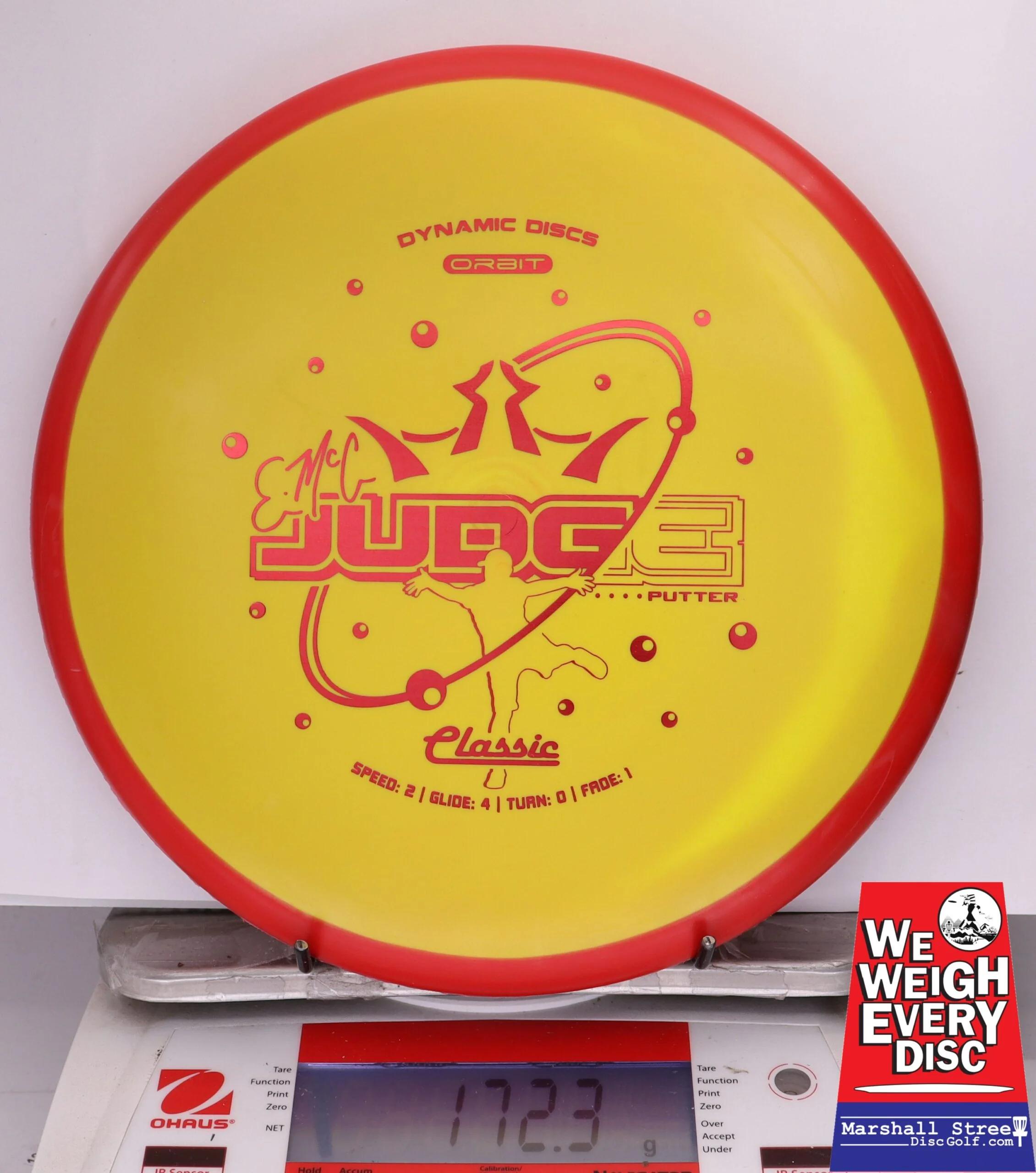 368635 Classic Orbit EMac Judge - #414 Red-Yellow, 172