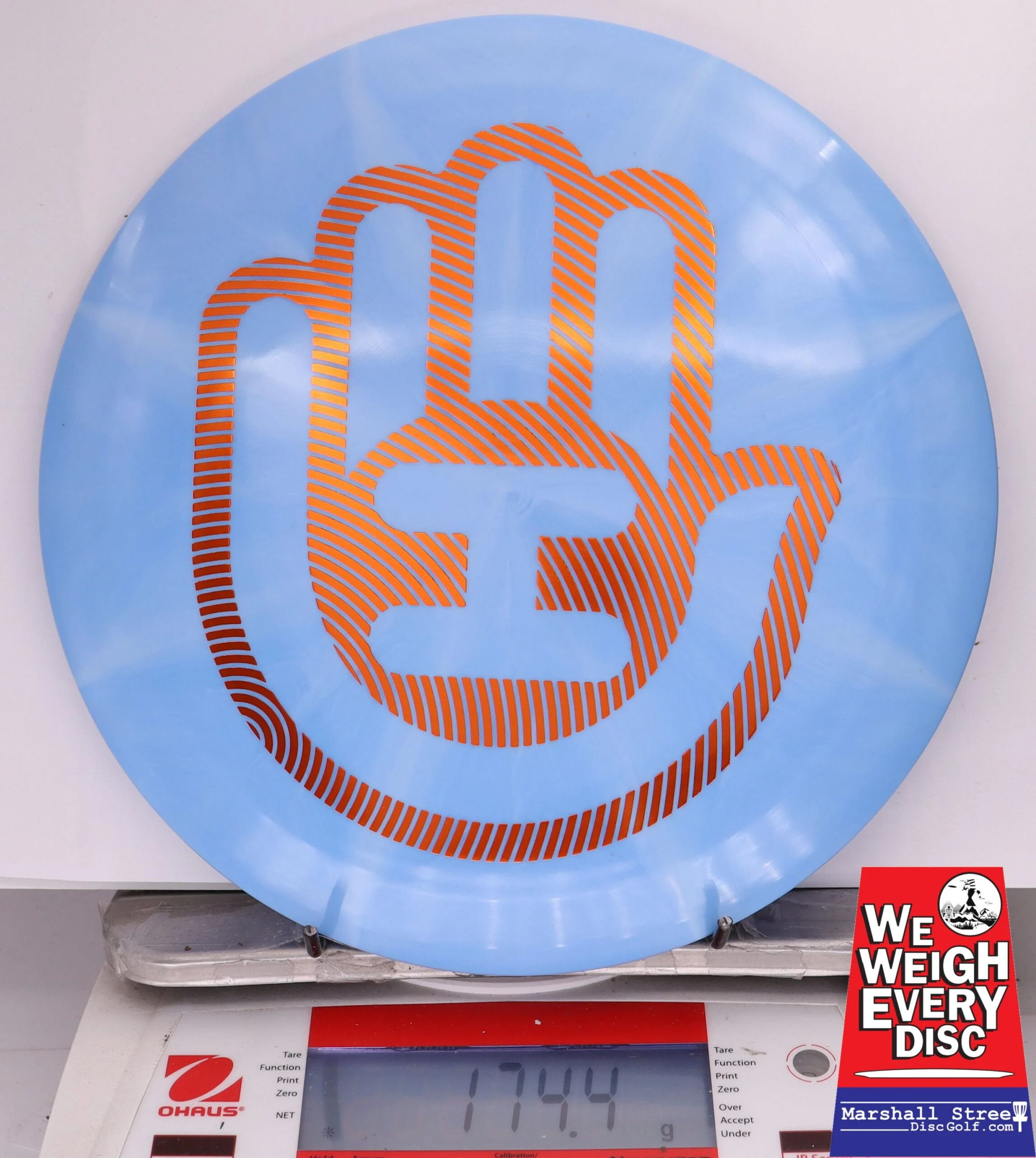 368960 Fuzion-X Burst Trespass, HSCo Handprint - #06 Blue, 174
