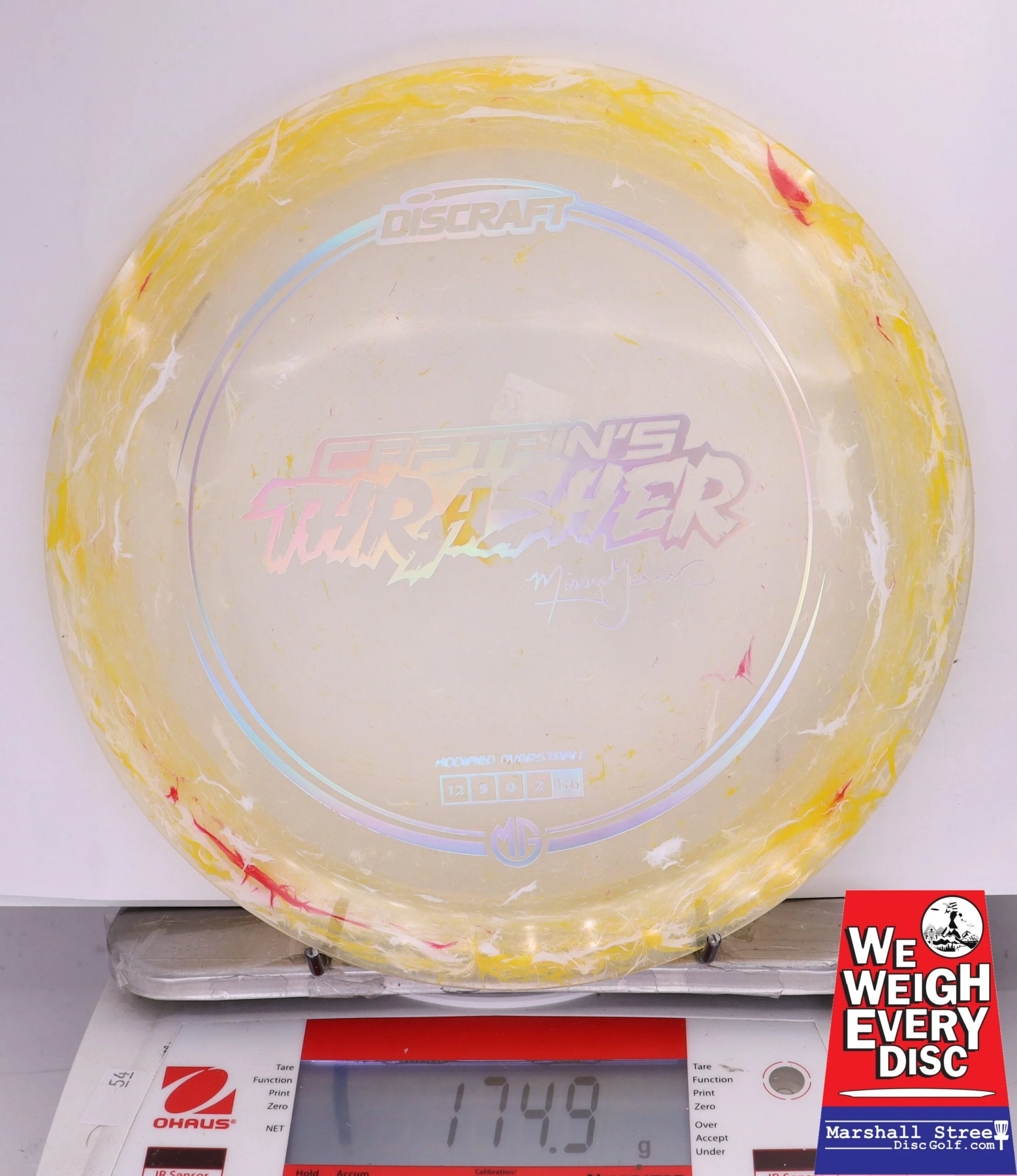373613 Z Jawbreaker Captain's Thrasher, Missy Gannon - #22 Yellow, 175