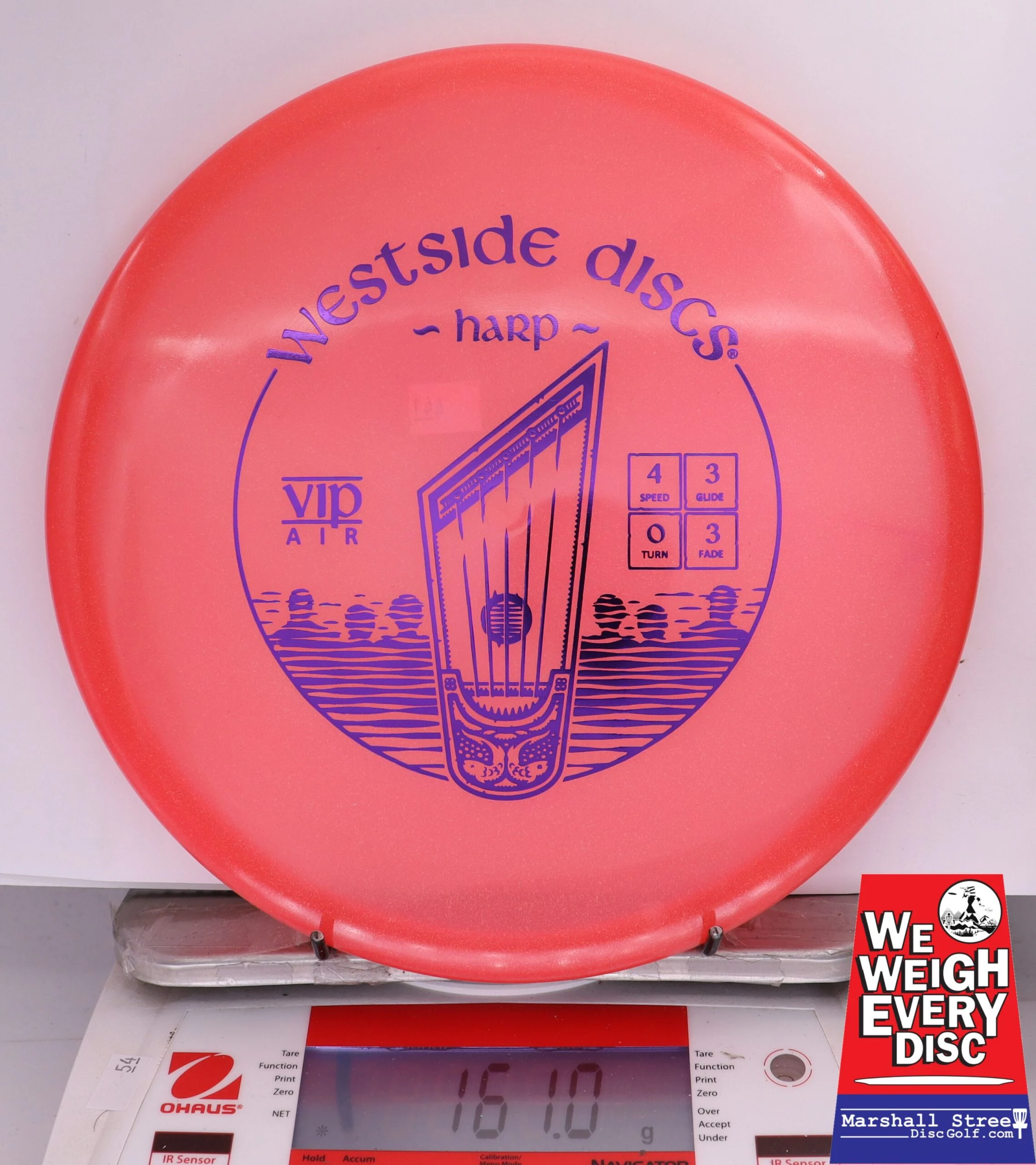 374309 VIP Air Harp - #441 Pink, 161