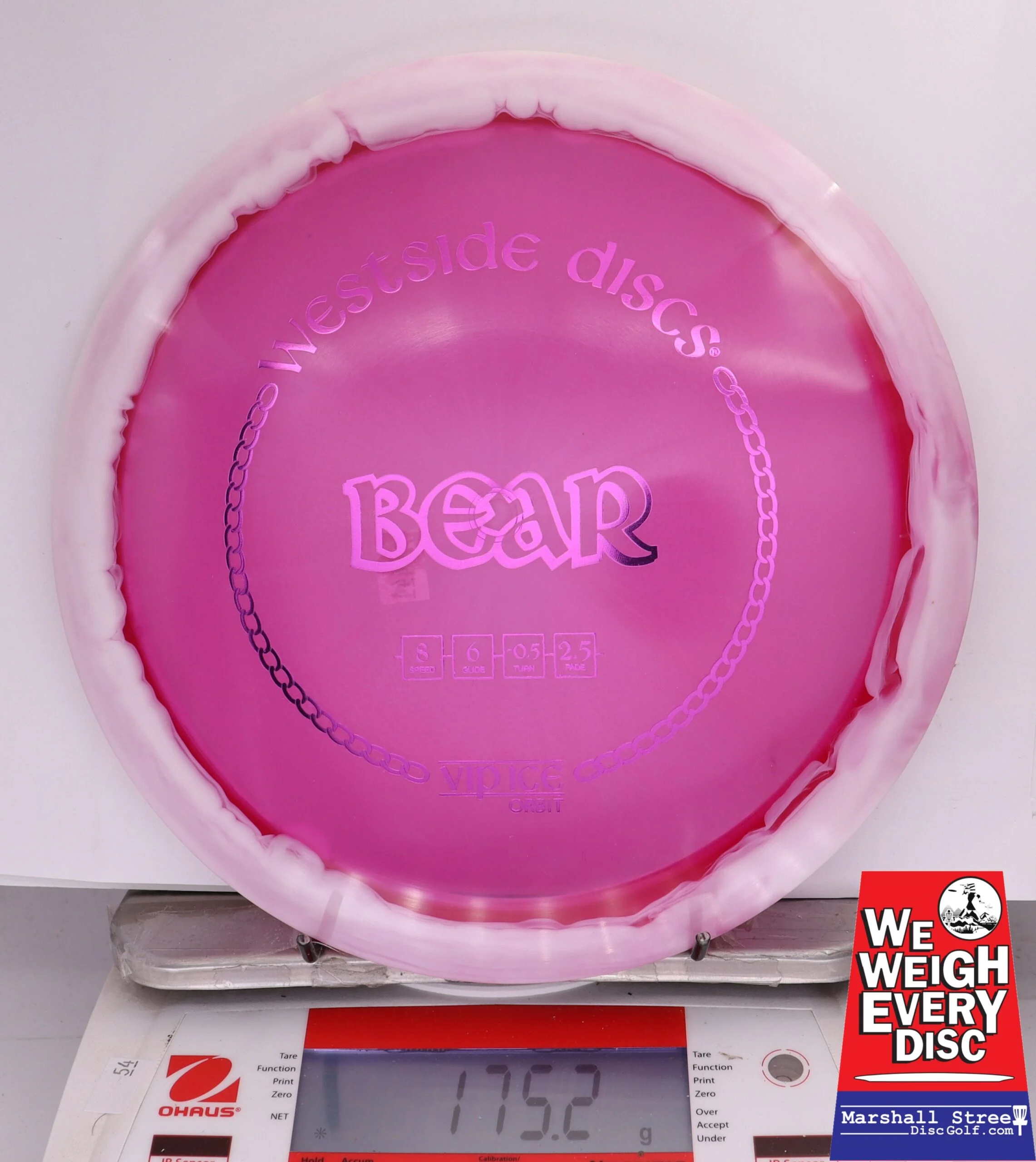 374470 VIP Ice Orbit Bear - #444 White-Purple, 175