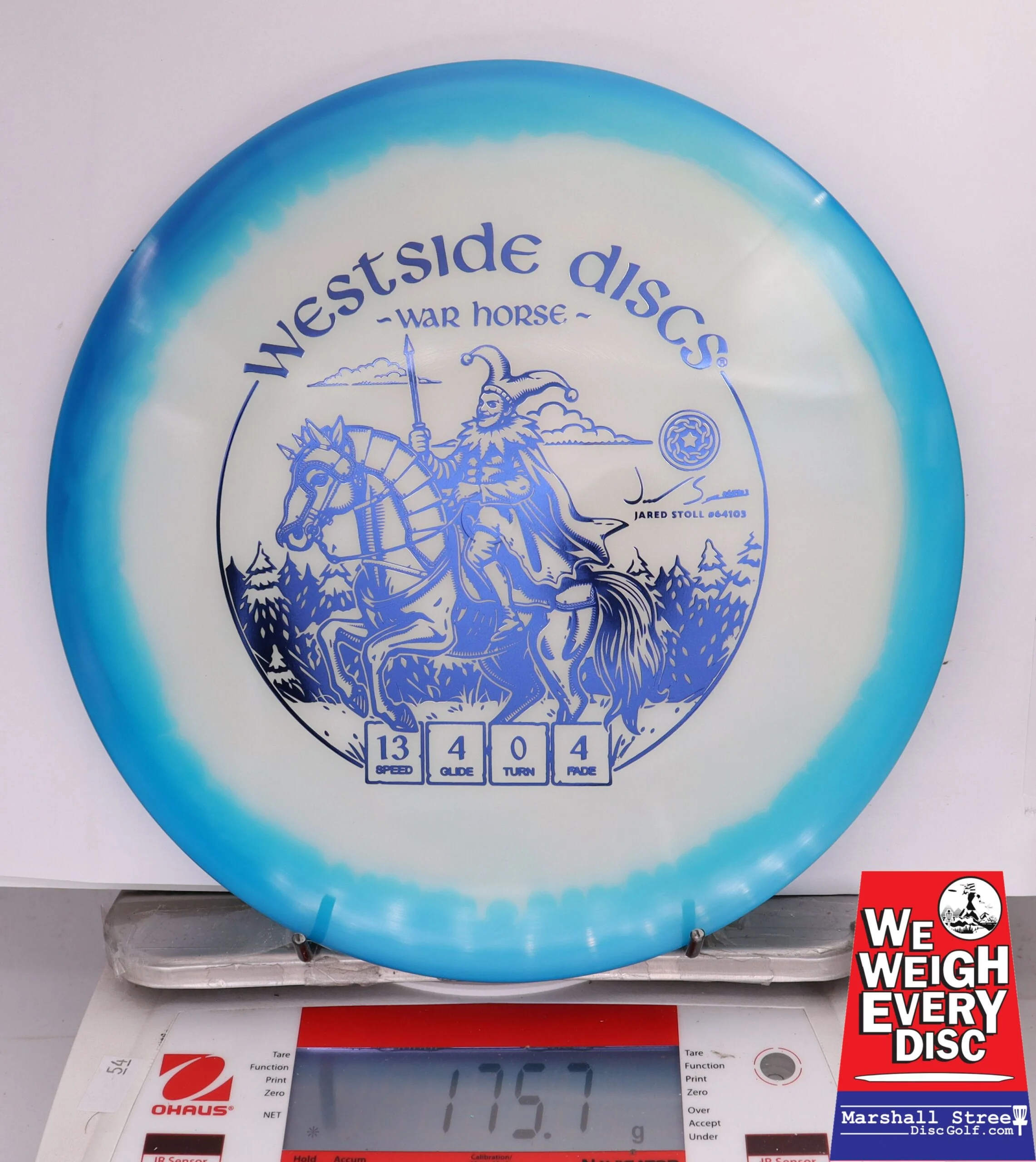 374538 VIP Orbit War Horse, Jared Stoll 2025 Team Series - #441 Blue-White, 176