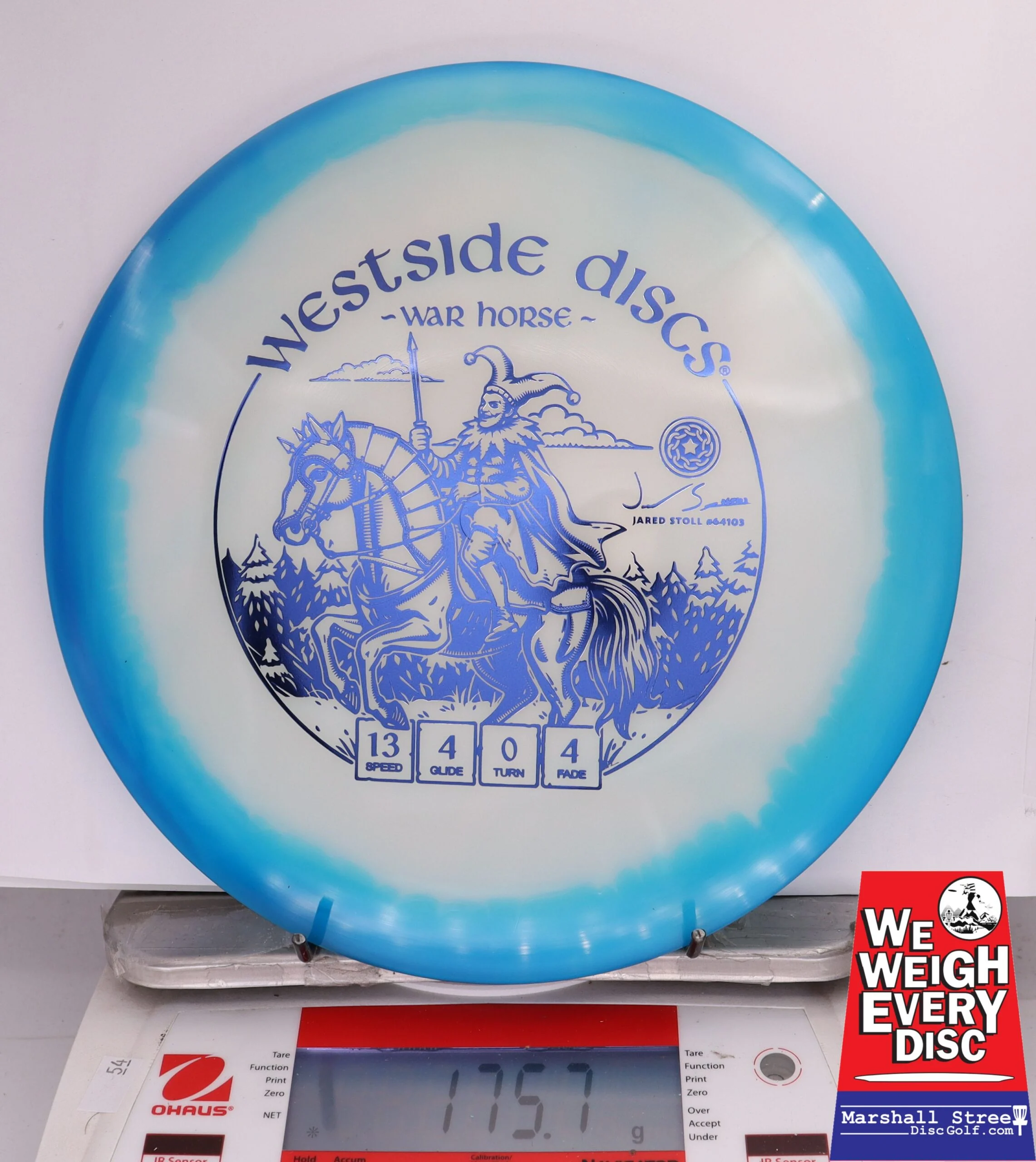 374539 VIP Orbit War Horse, Jared Stoll 2025 Team Series - #442 Blue-White, 176