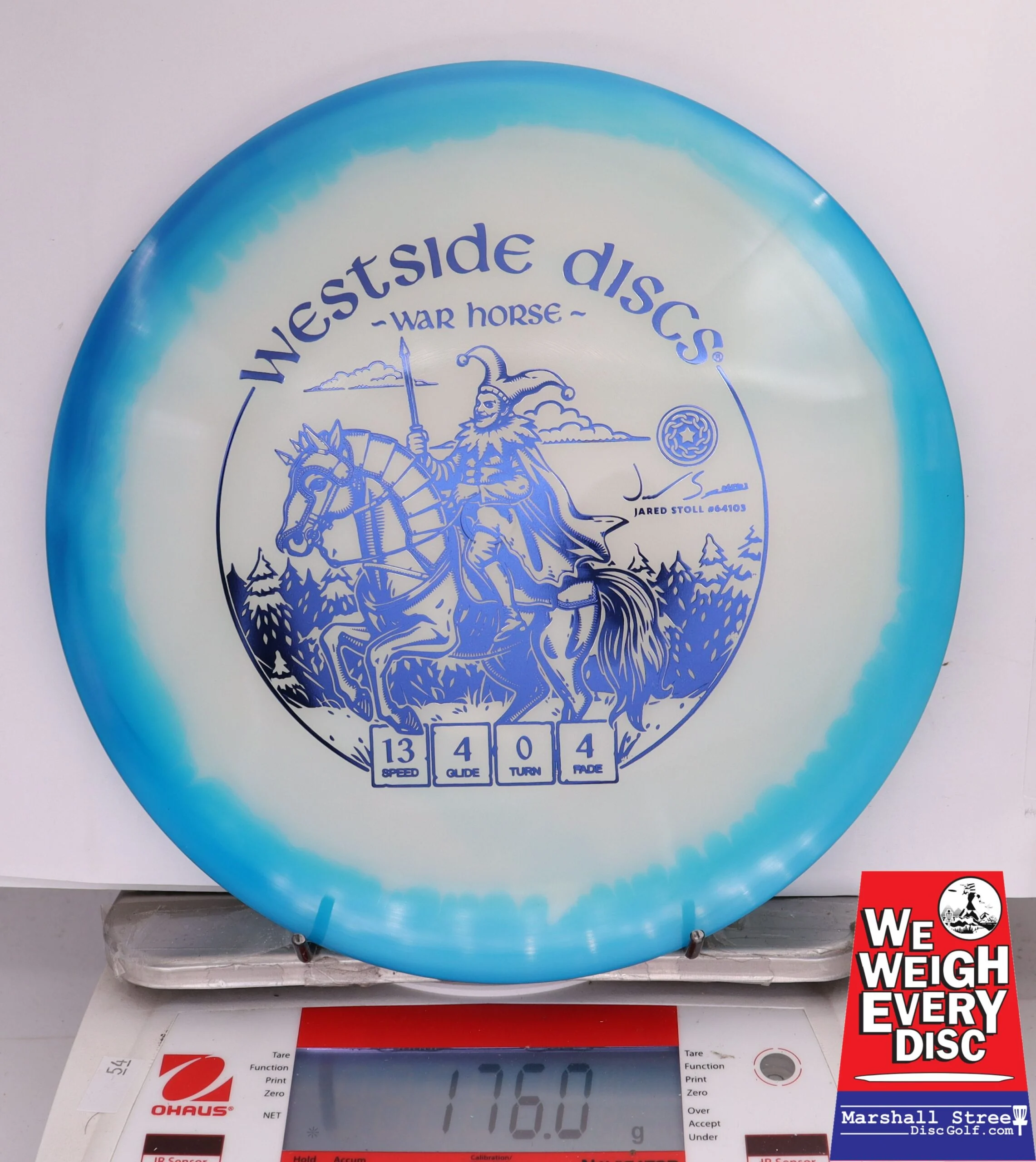 374541 VIP Orbit War Horse, Jared Stoll 2025 Team Series - #444 Blue-White, 176