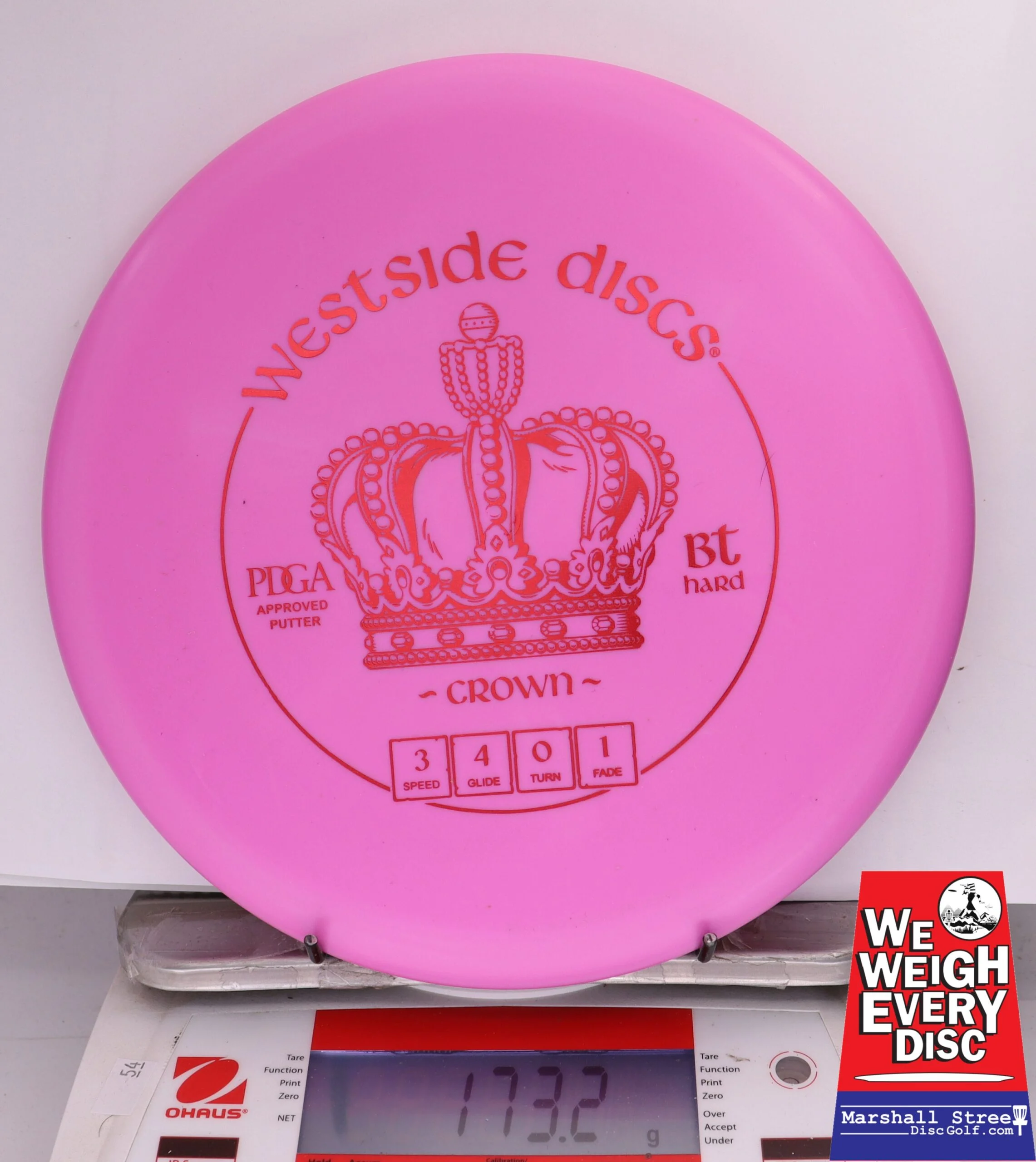 374672 Bt Hard Crown - #447 Pink, 173