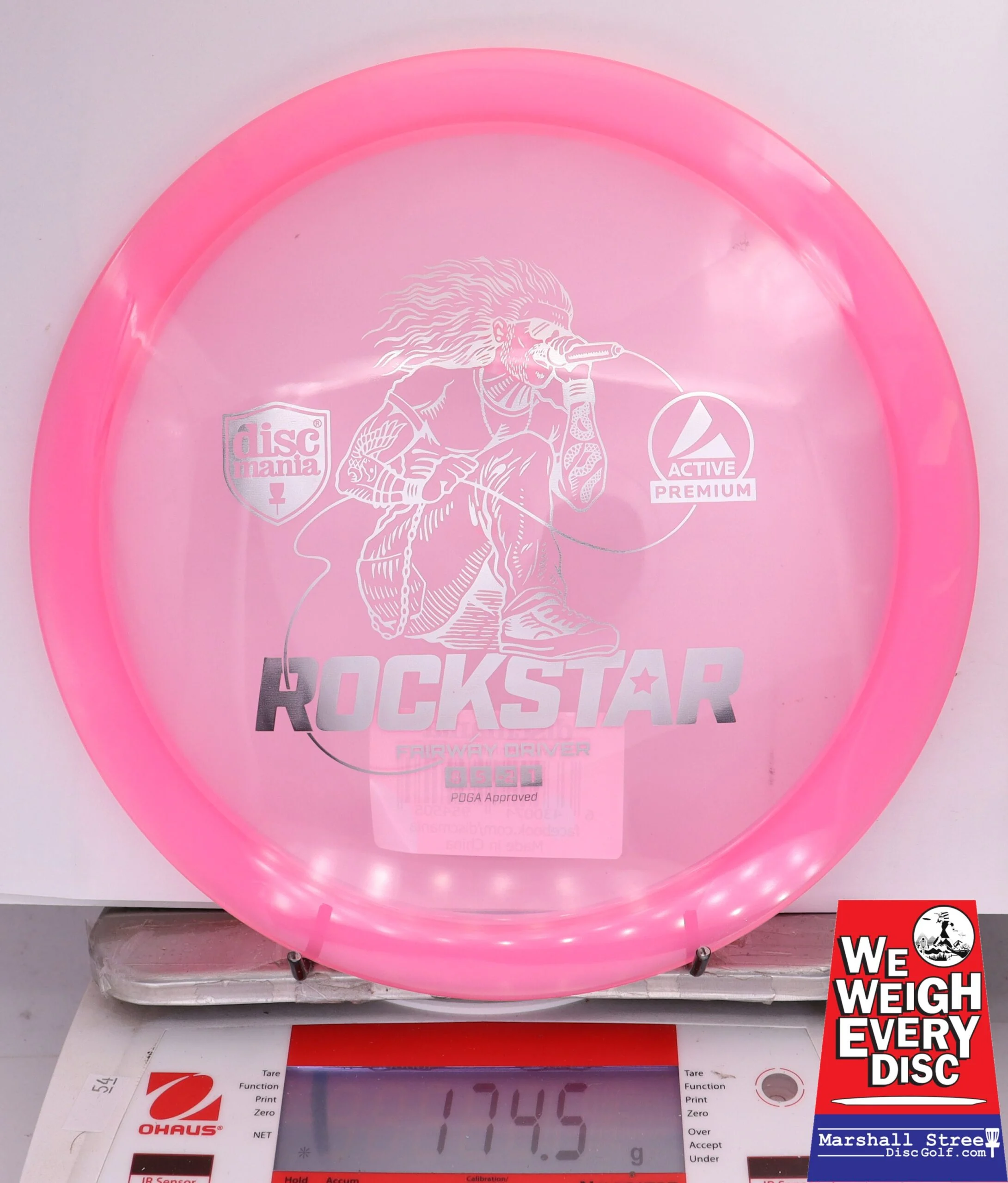 375879 Active Premium Rockstar - #444 Pink, 175