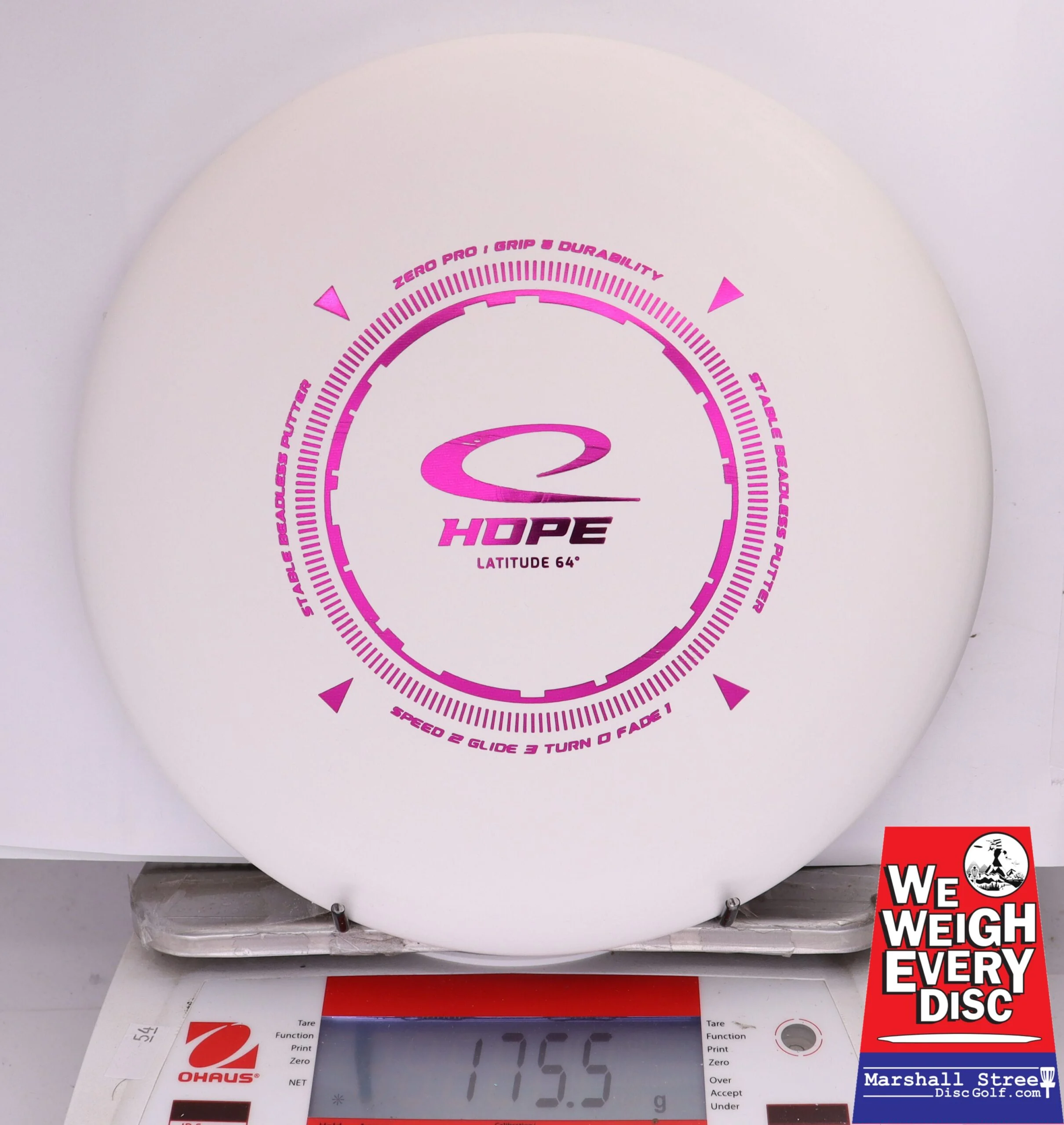 376494 Zero Pro Hope - #443 White, 176
