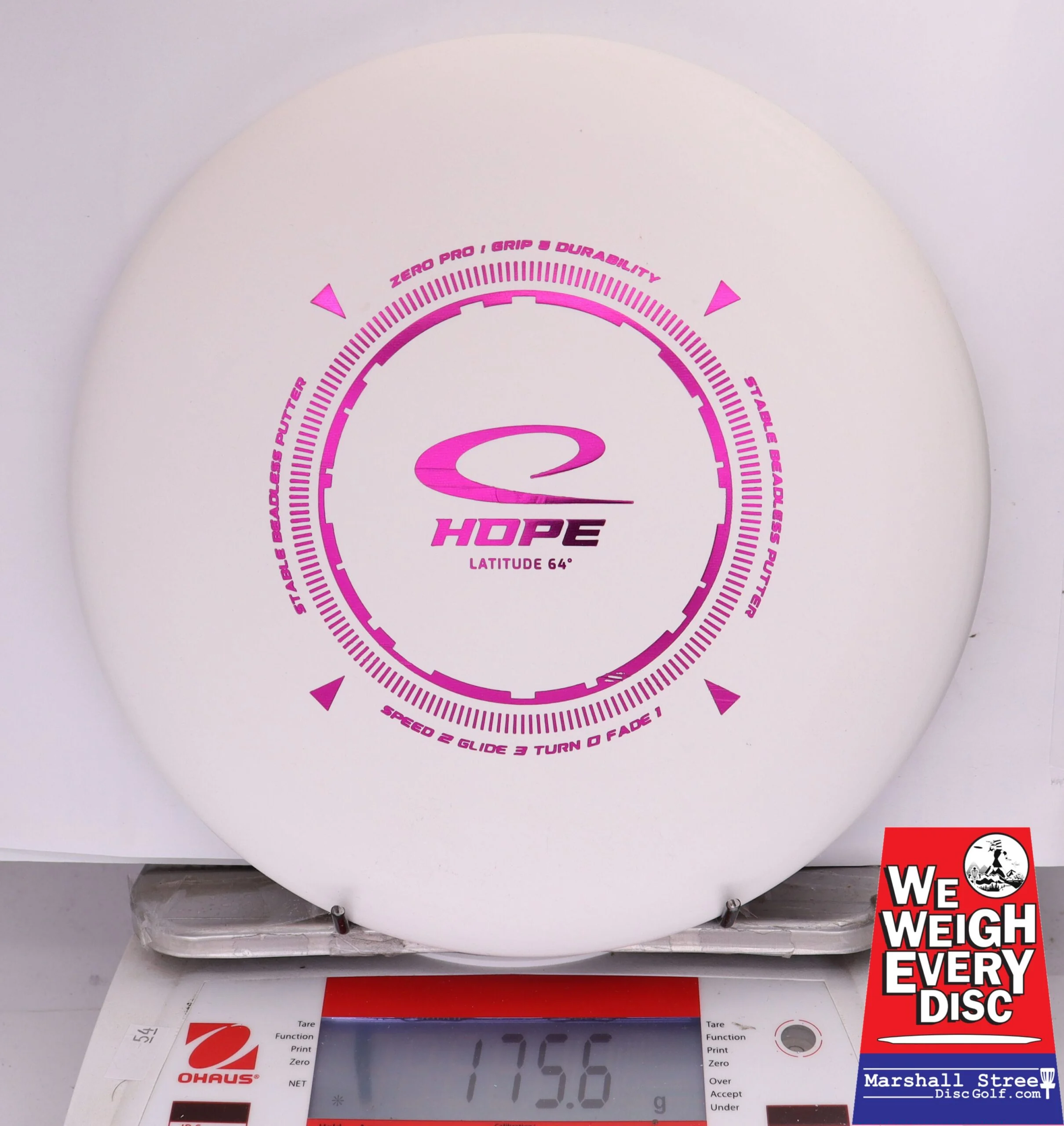 376495 Zero Pro Hope - #444 White, 176