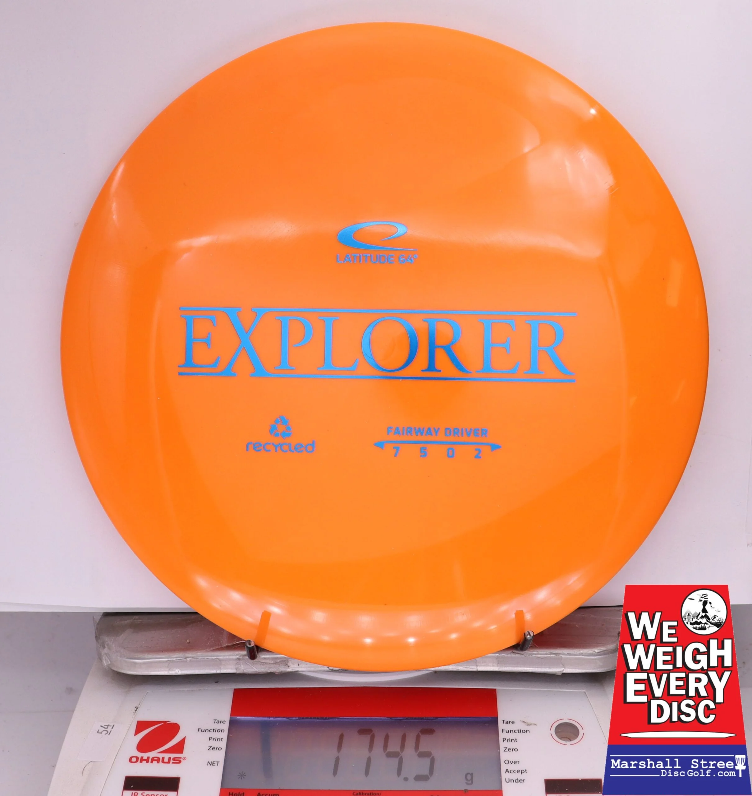 376630 Recycled Explorer - #444 Orange, 175