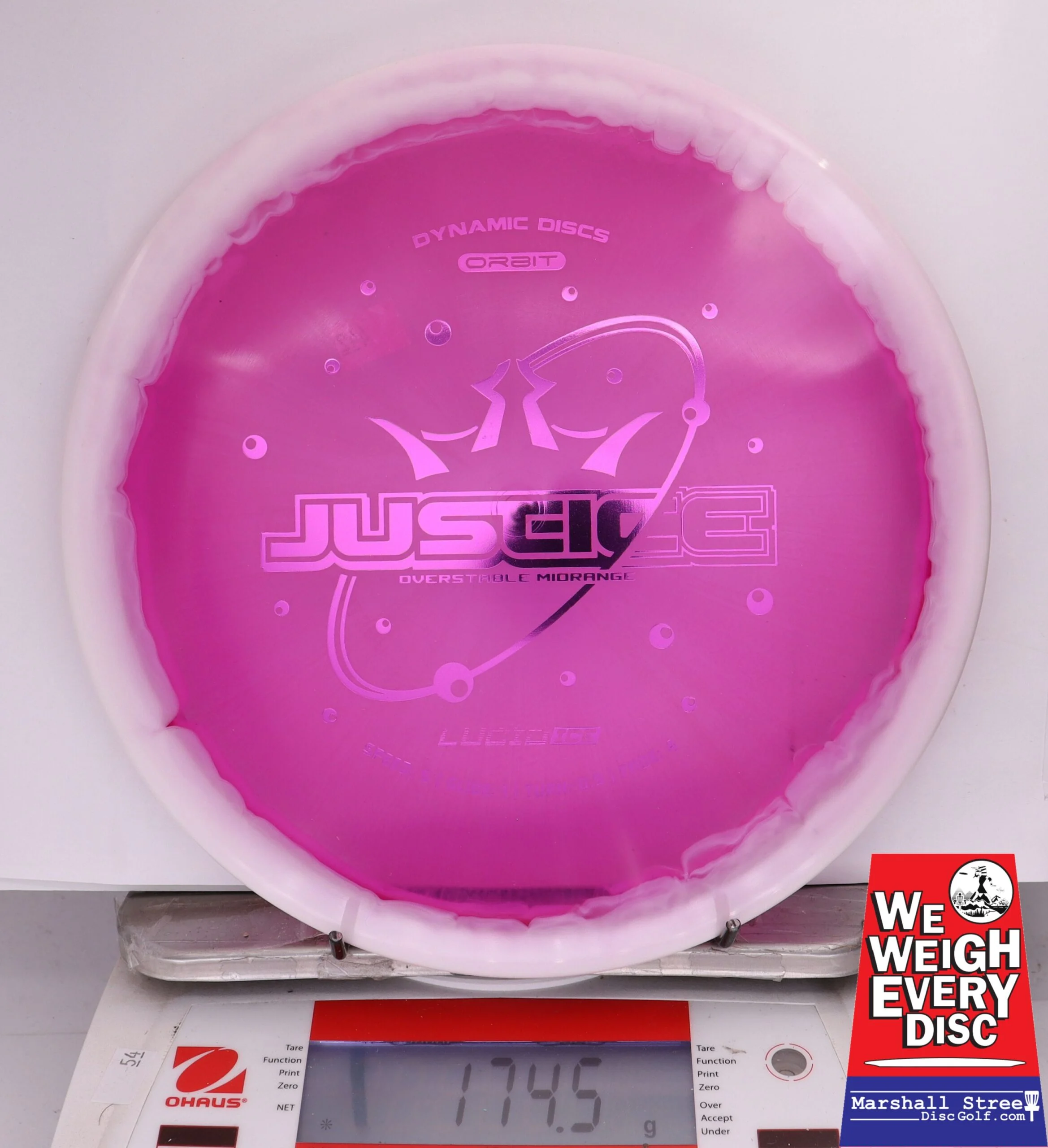 376795 Lucid Ice Orbit Justice - #442 White-Purple, 175